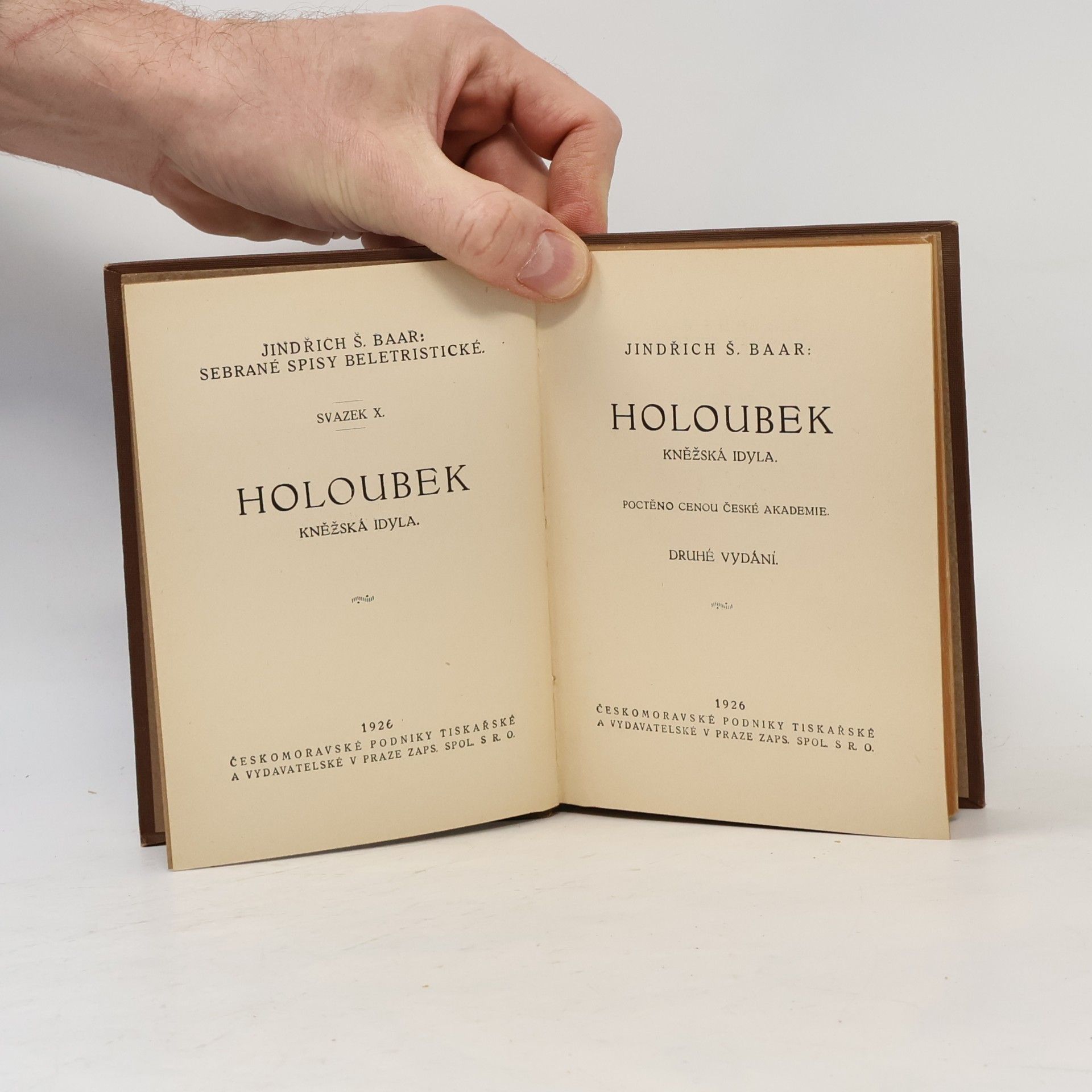 Jindřich Šimon Baar Holoubek
