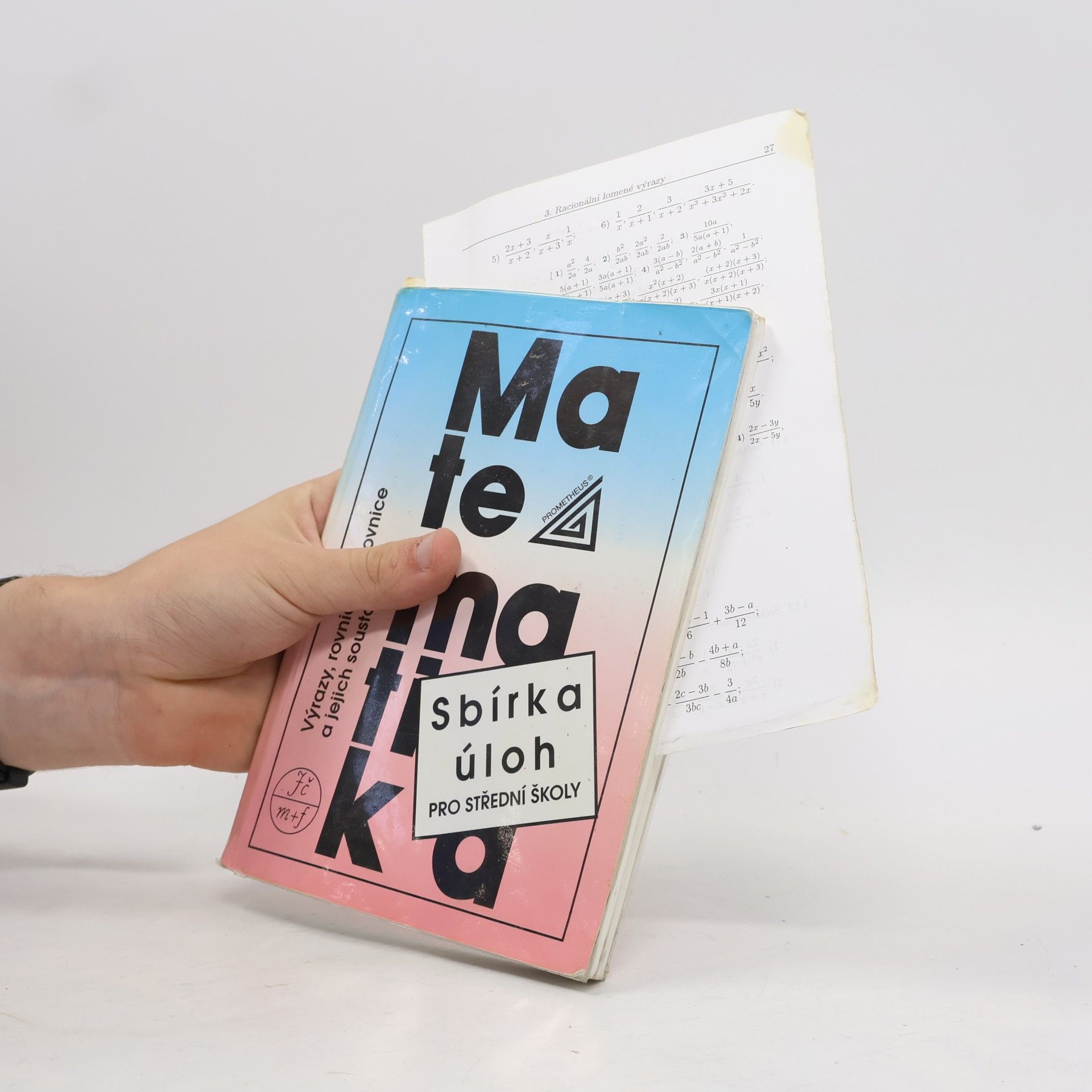 František Janeček Sbírka úloh z matematiky pro střední školy