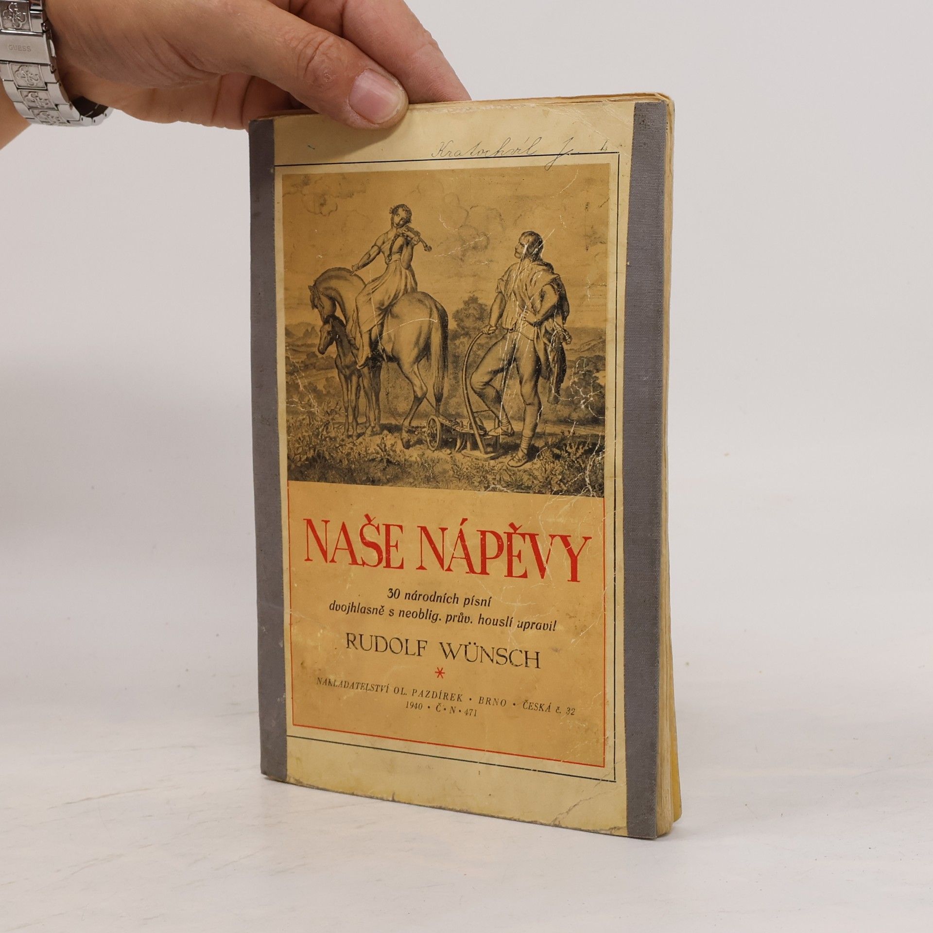 Rudolf Wünsch Naše nápěvy