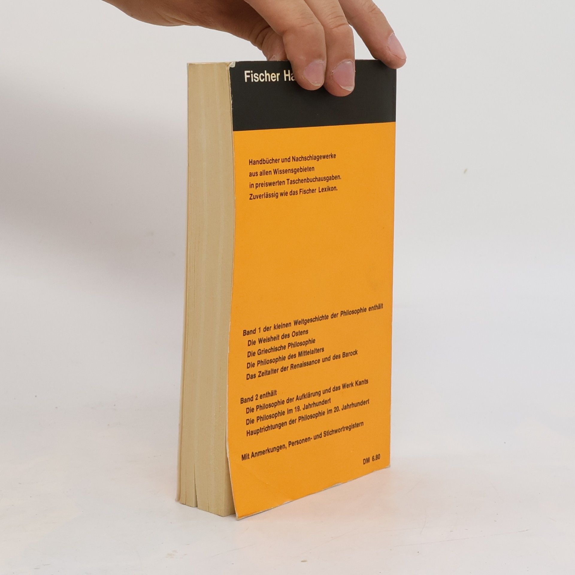 Hans Joachim Störig Kleine Weltgeschichte der Philosophie 1