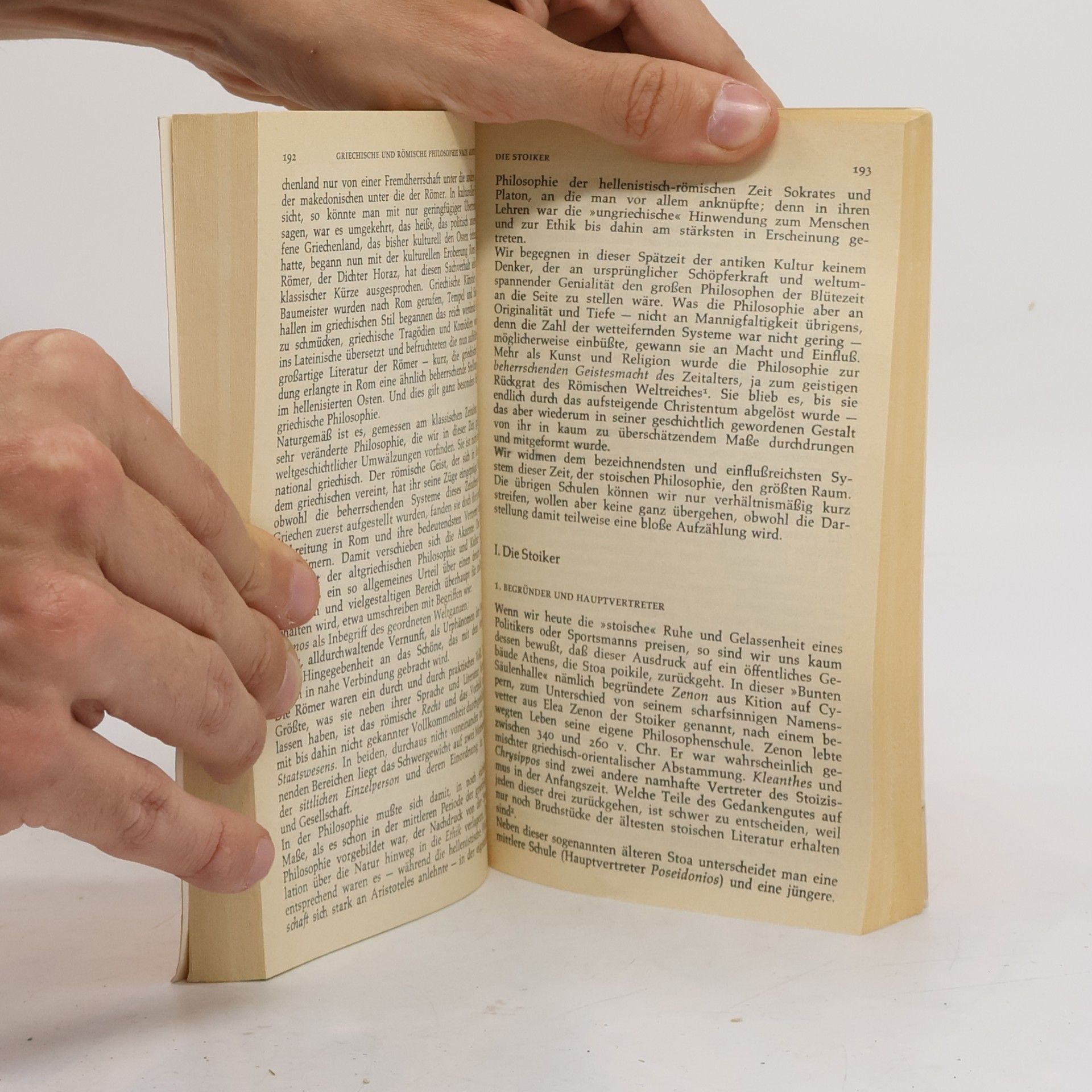 Hans Joachim Störig Kleine Weltgeschichte der Philosophie 1