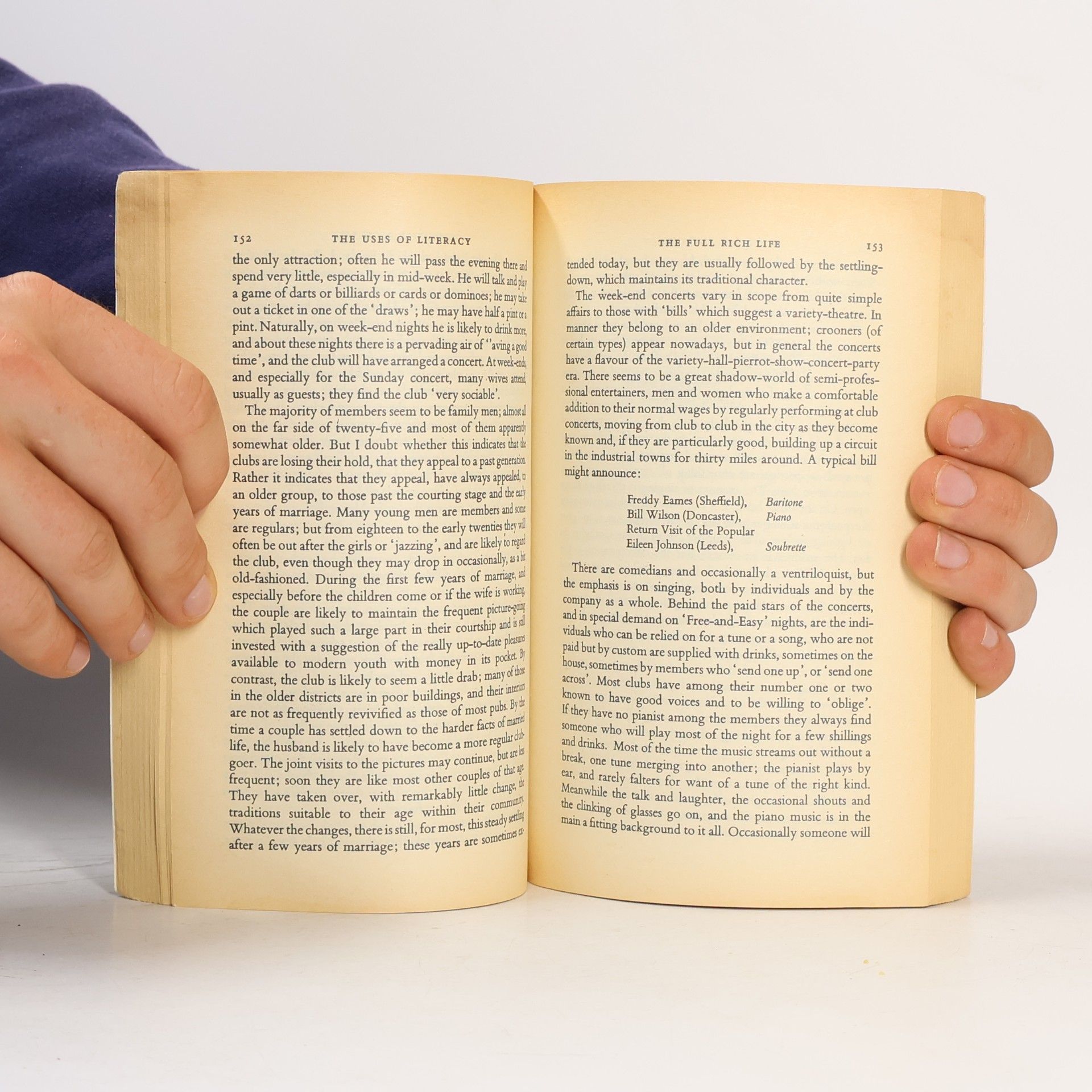 Richard Hoggart The Uses of Literacy