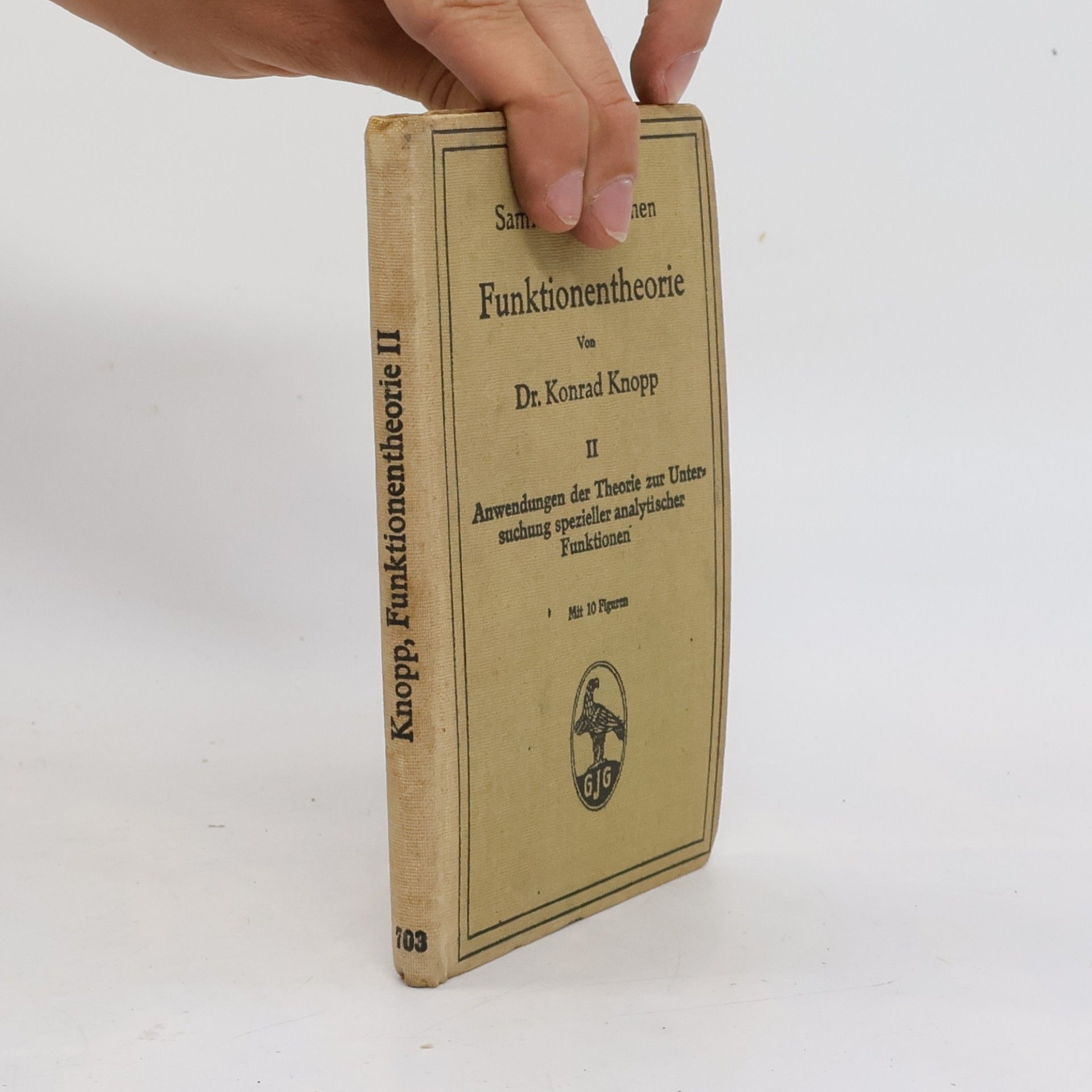 Konrad Knopp Funktionentheorie II