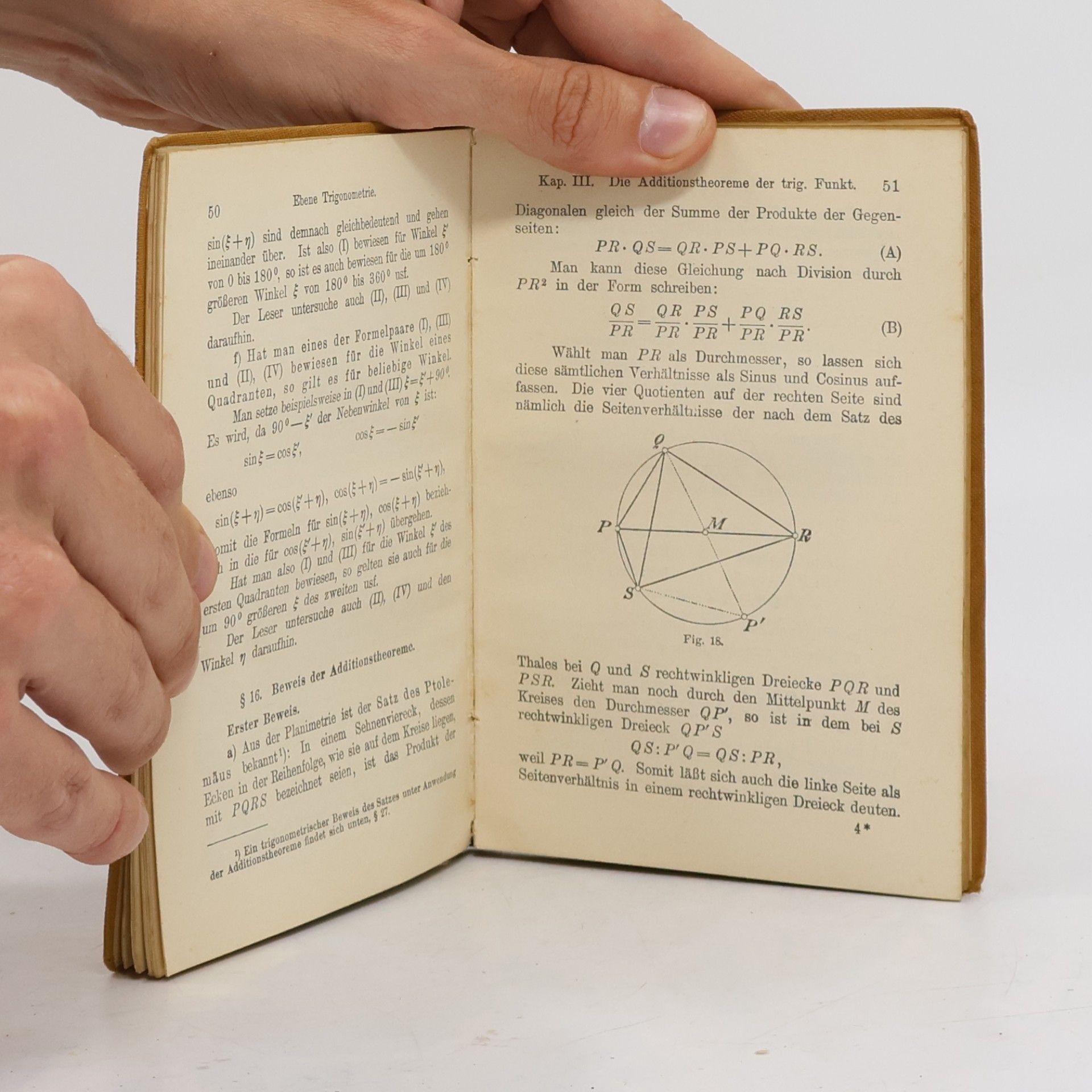 Gerhard Hessenberg Ebene und sphärische Trigonometrie