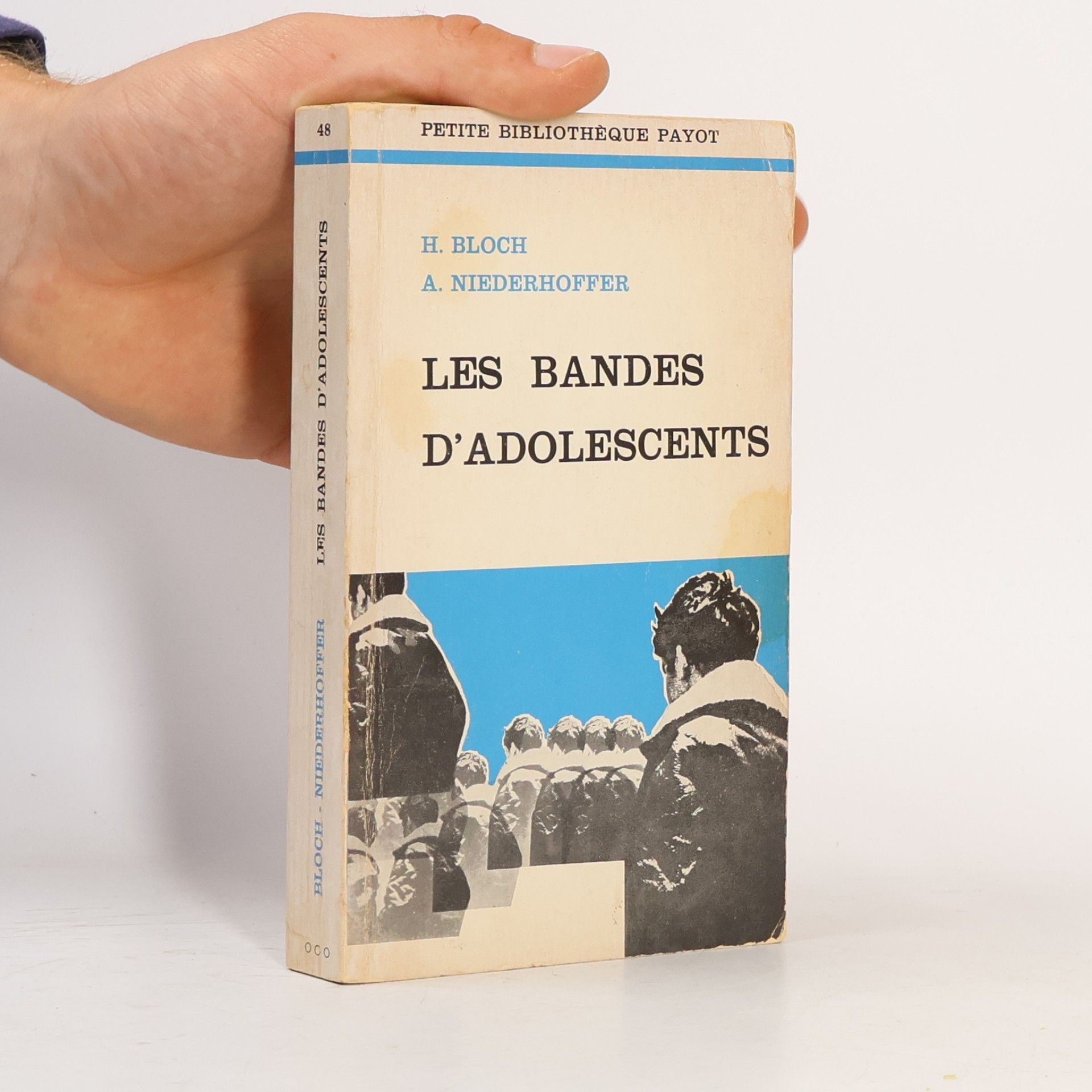 A. Niederhoffer Petite Bibliothèque Payot - 48: Les bandes d'adolescents
