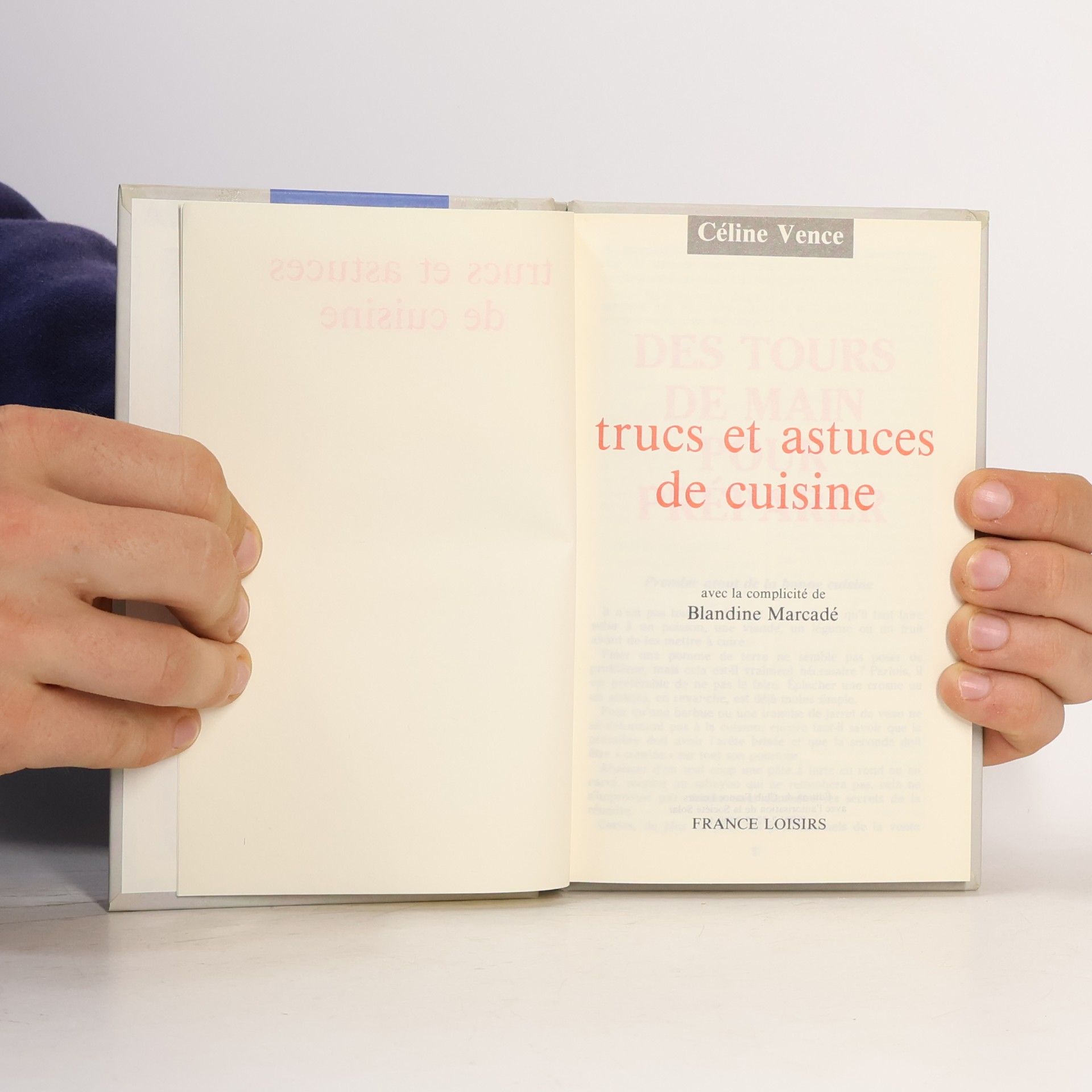 Céline Vence Trucs et astuces de cuisine