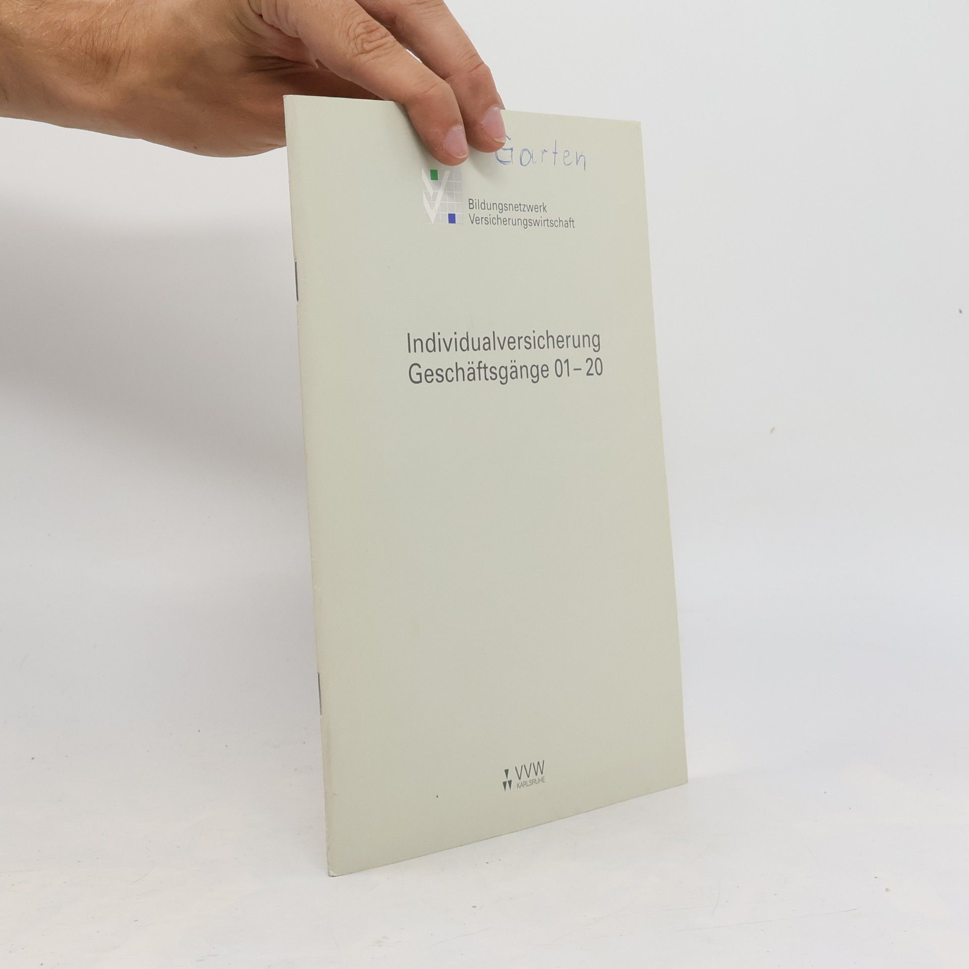 Various authors Individualversicherung Geschäftsgänge 01-20