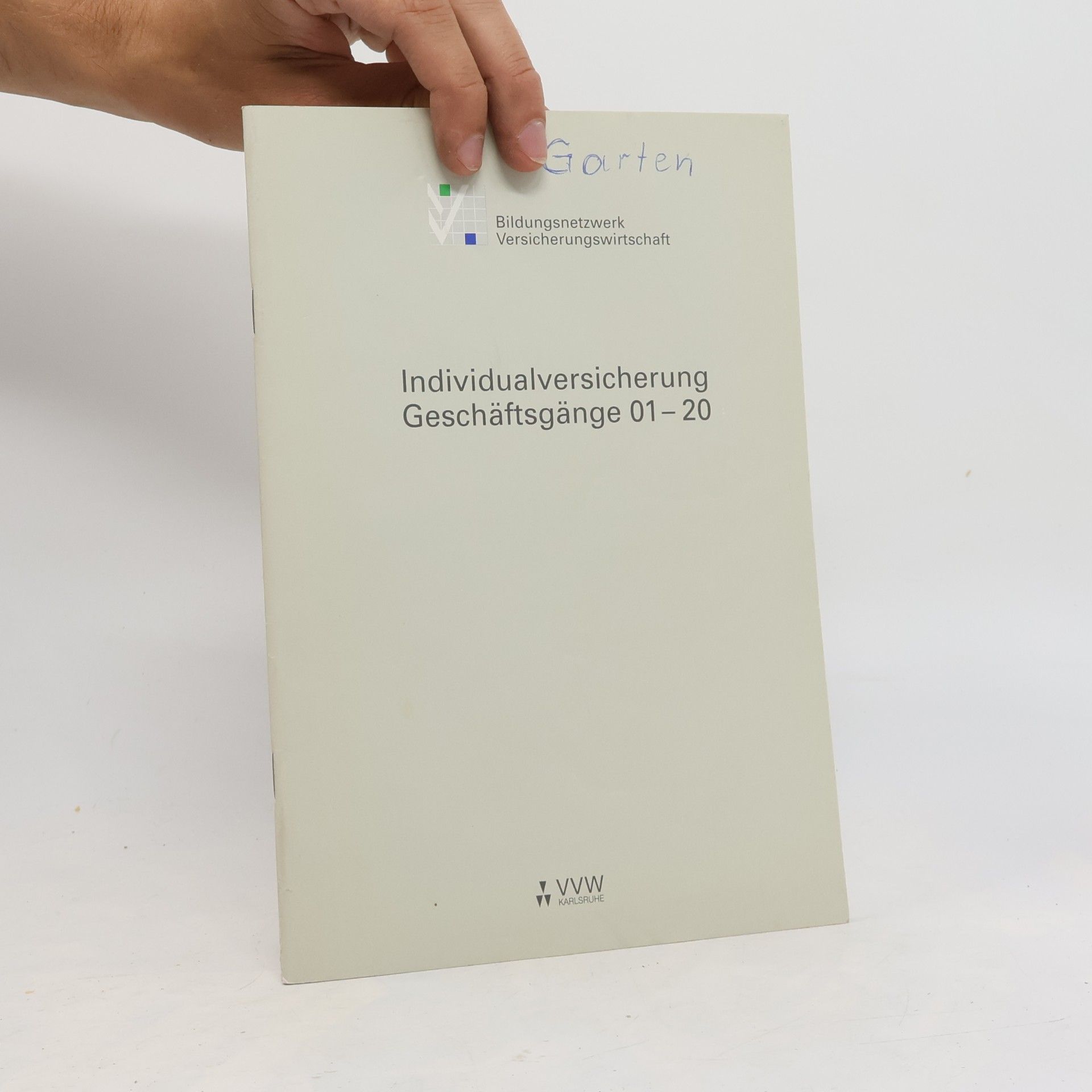 Various authors Individualversicherung Geschäftsgänge 01-20
