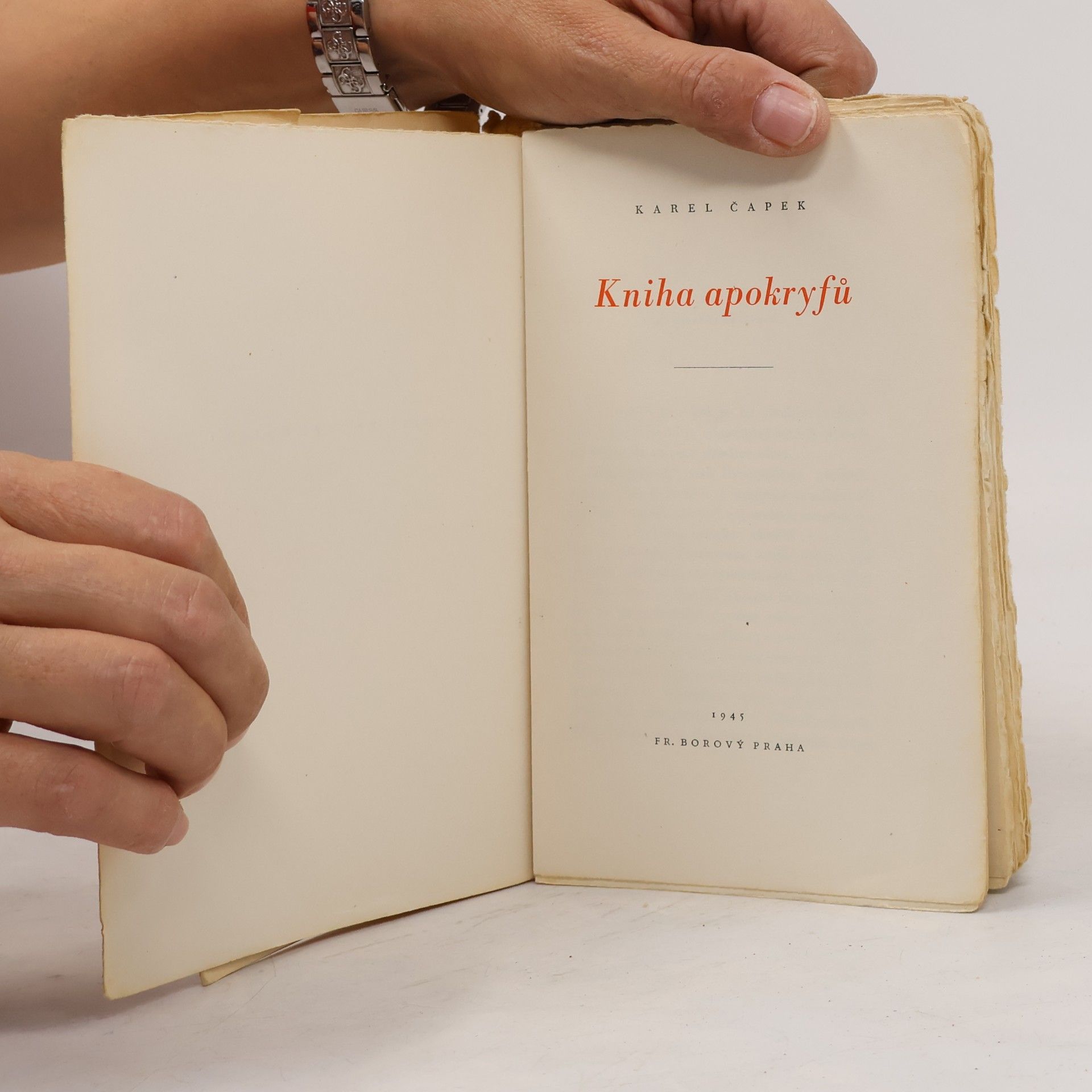 Karel Čapek Kniha apokryfů