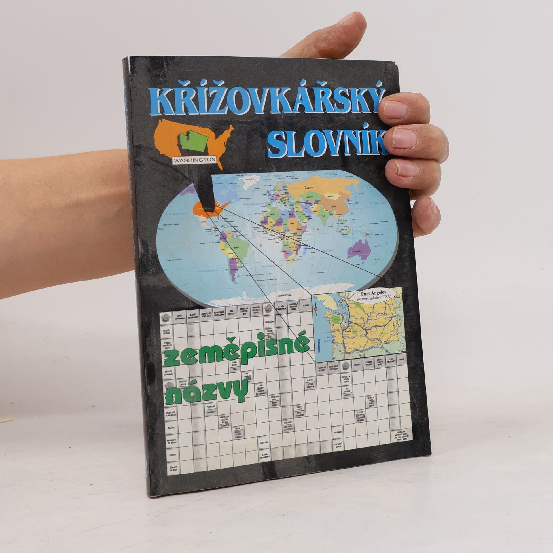 Petr Bareš Křížovkářský slovník : zeměpisné názvy