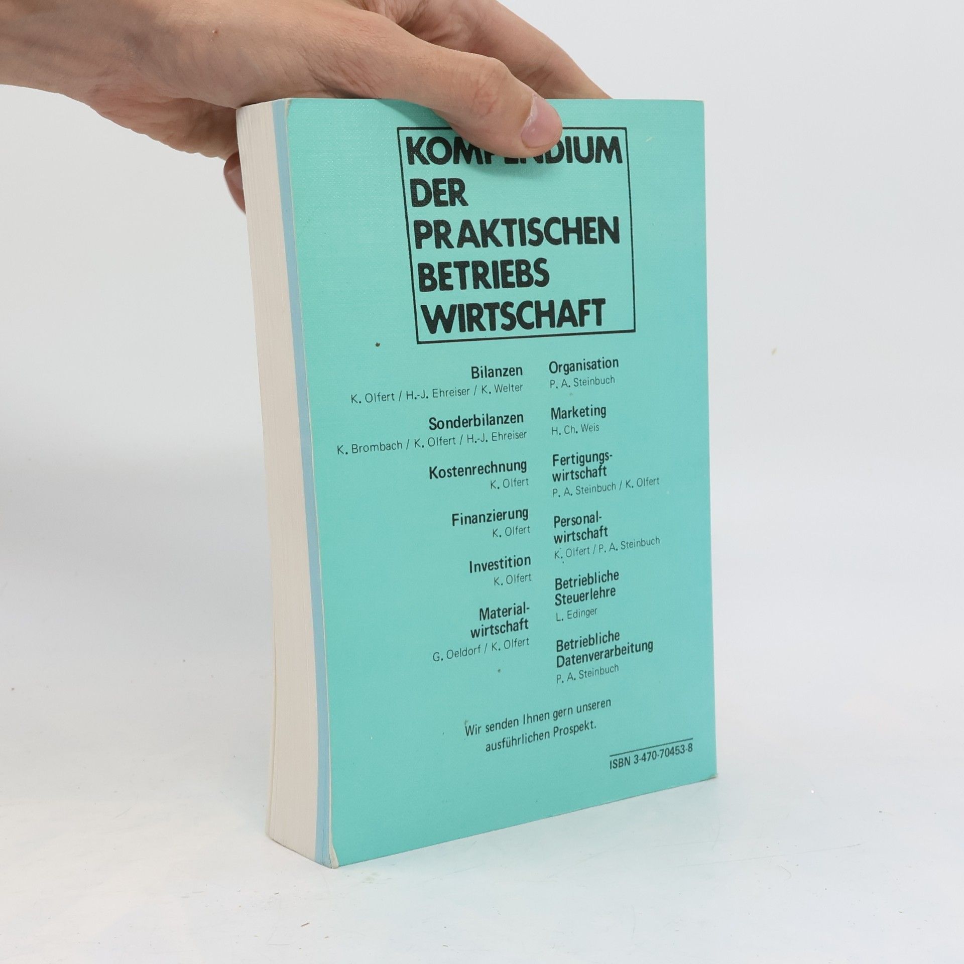 Gerhard Oeldorf Materialwirtschaft