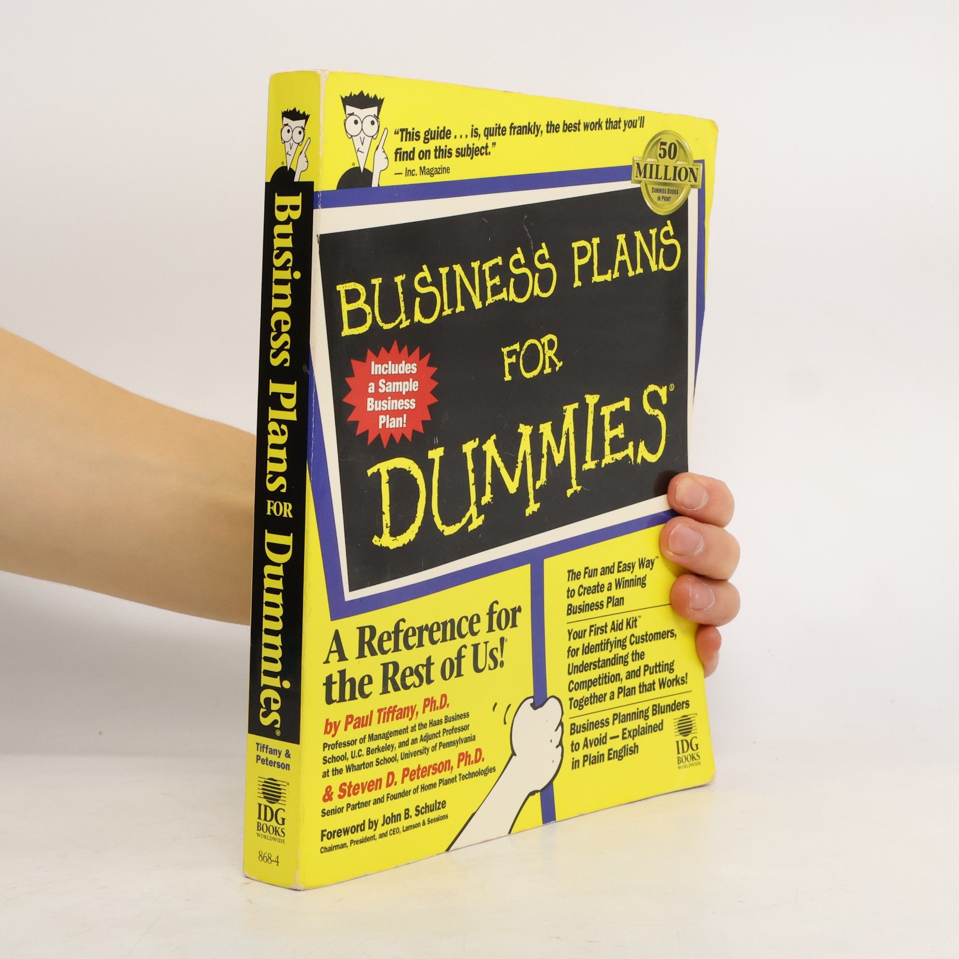 Paul Tiffany Business Plans For Dummies