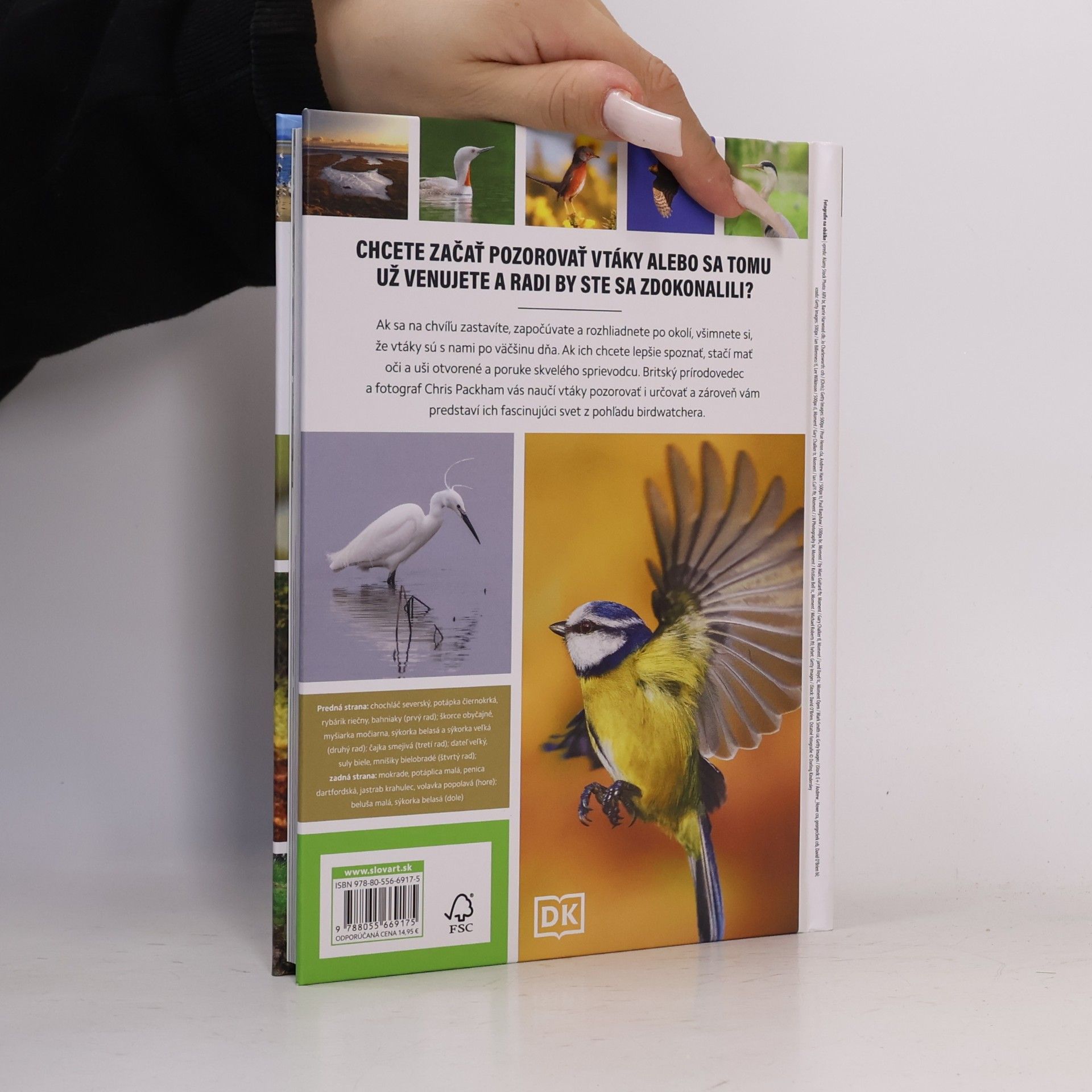 Chris Packham Pozorovanie vtákov