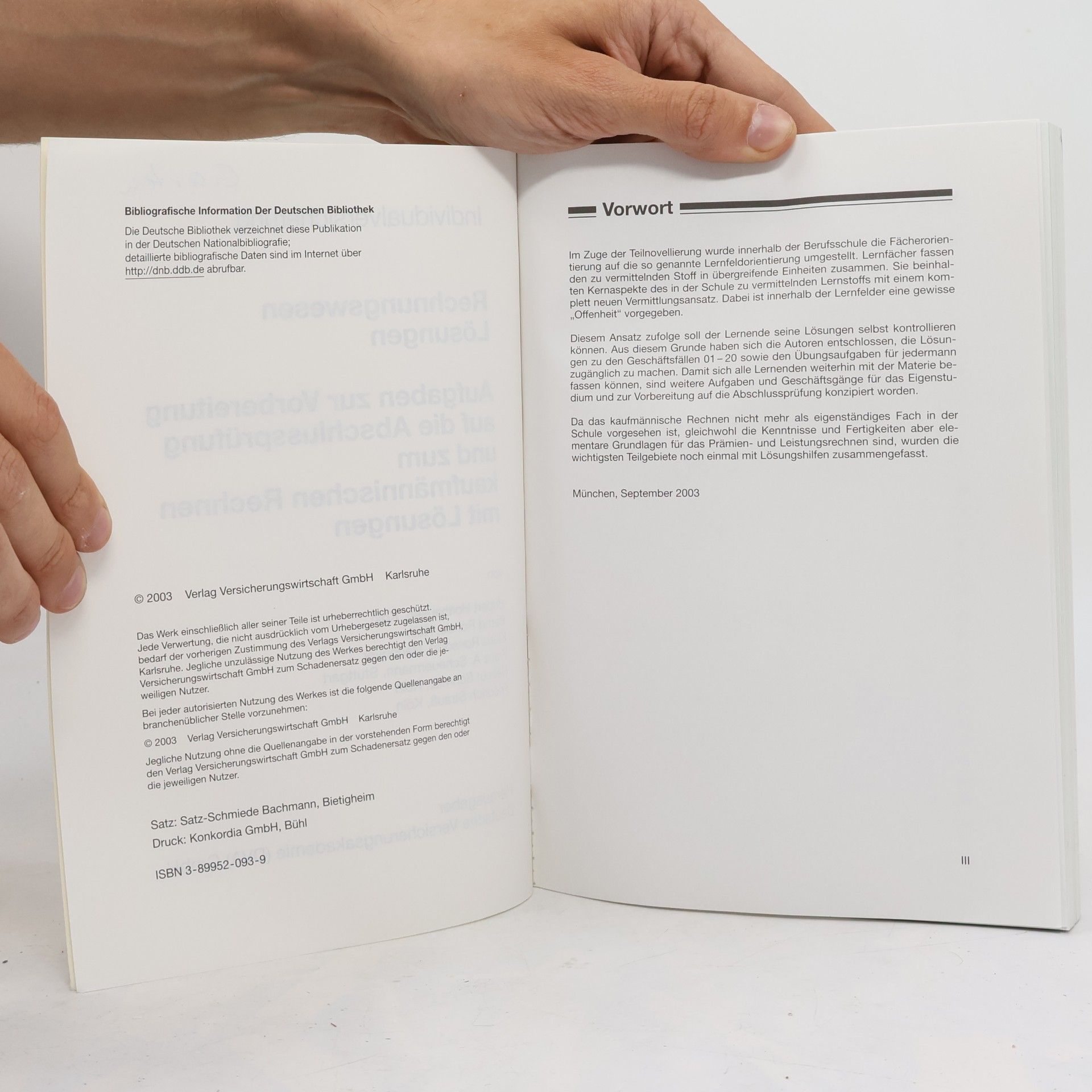 Various authors Individualversicherung - Rechnungswesen