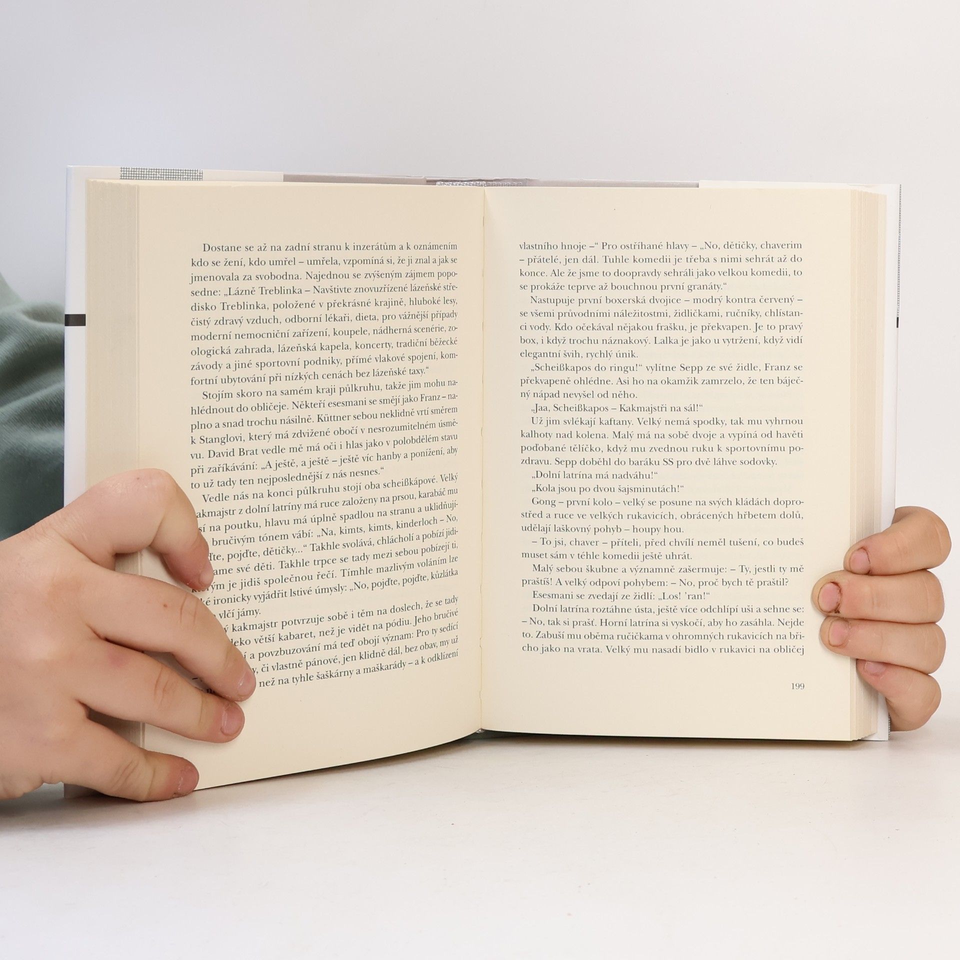 Richard Glazar Treblinka, slovo jak z dětské říkanky