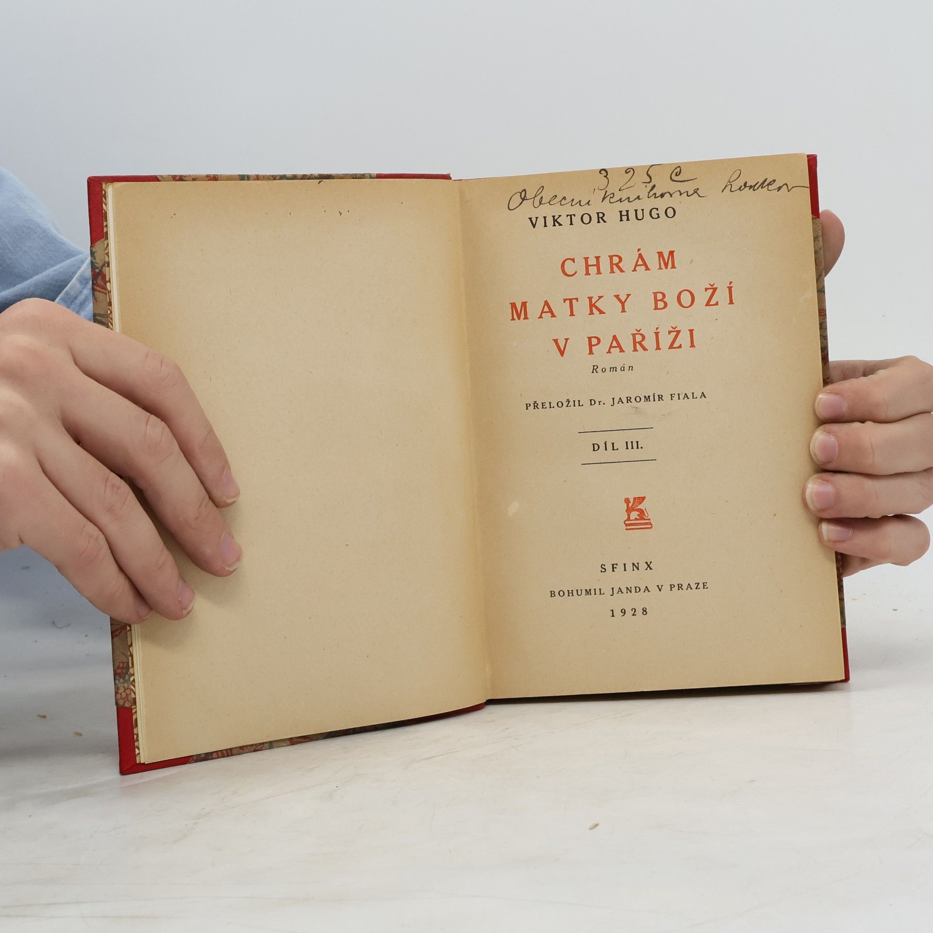 Victor Hugo Chrám Matky Boží v Paříži 3. Díl