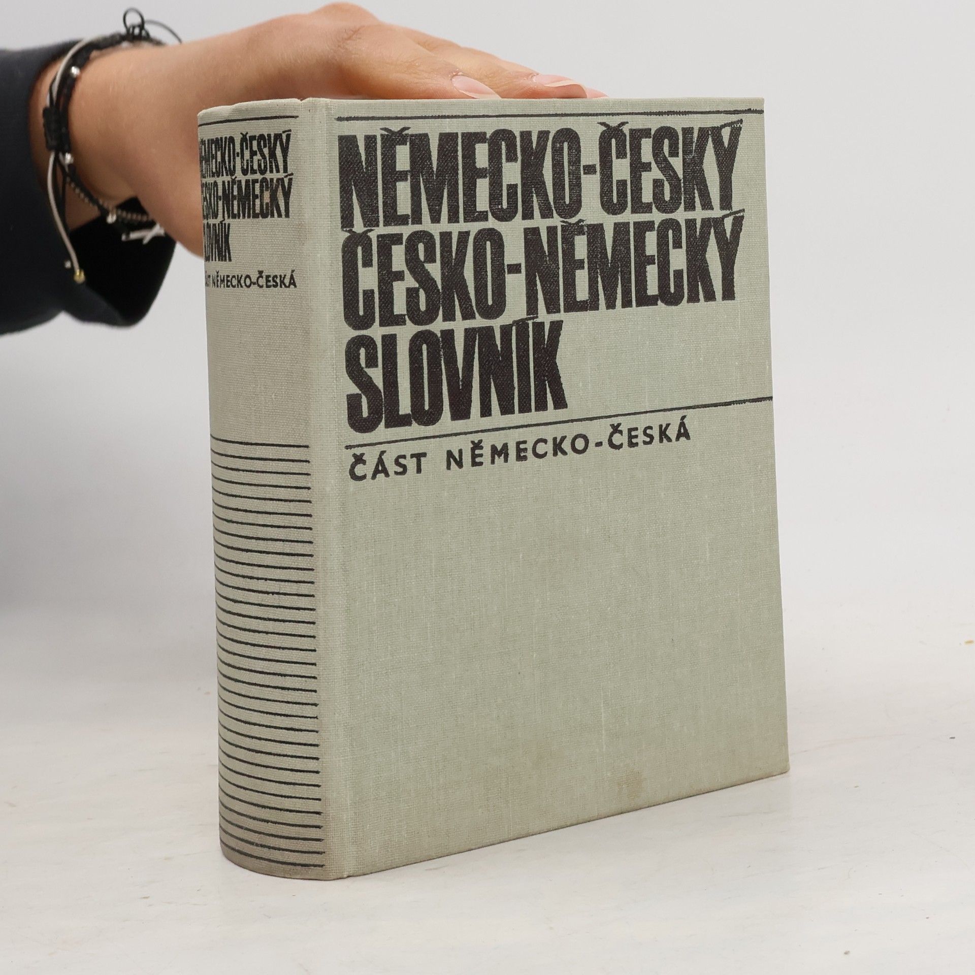 František Widimský Německo-český, česko-německý slovník. Část německo-česká