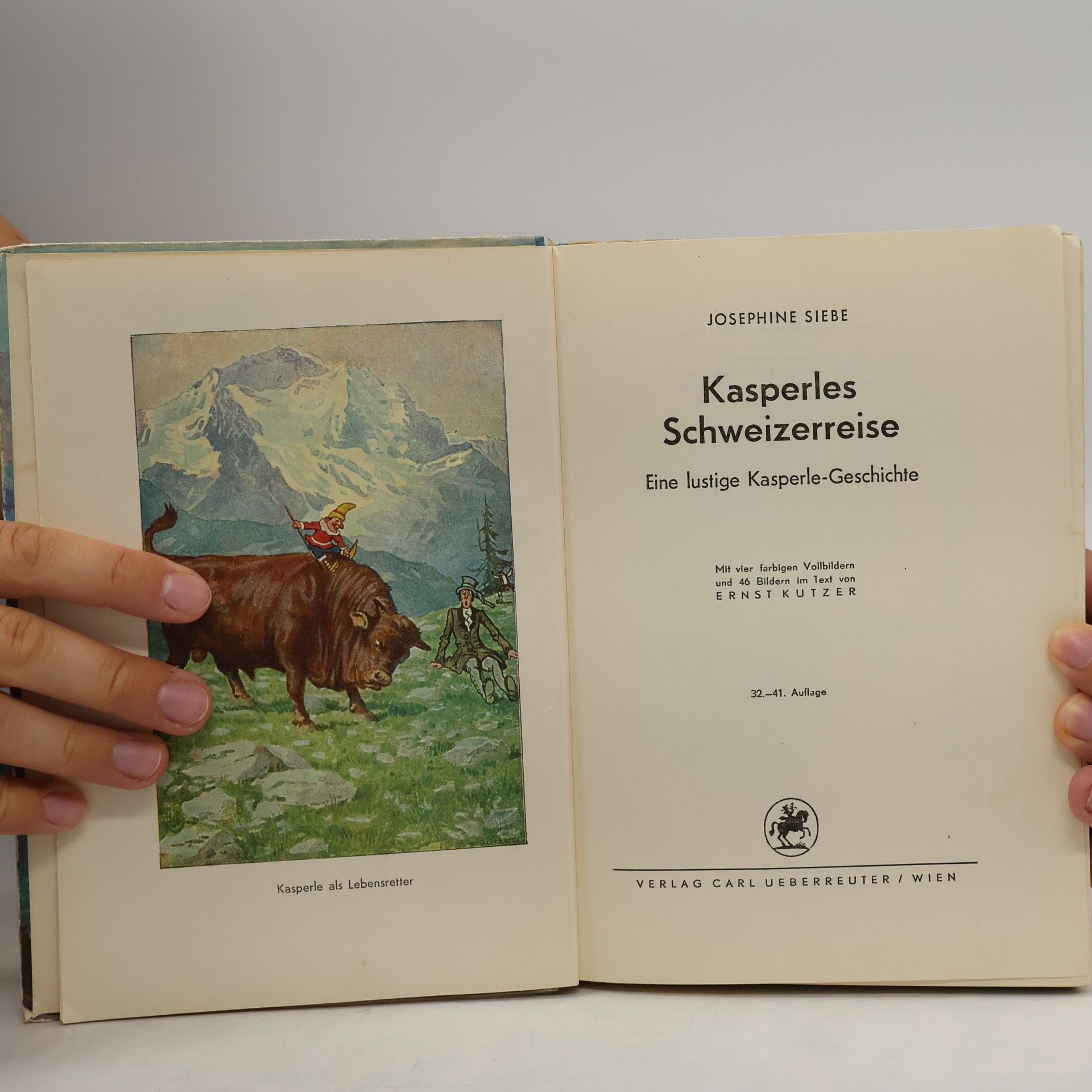 Josephine Siebe Kasperles Schweizerreise
