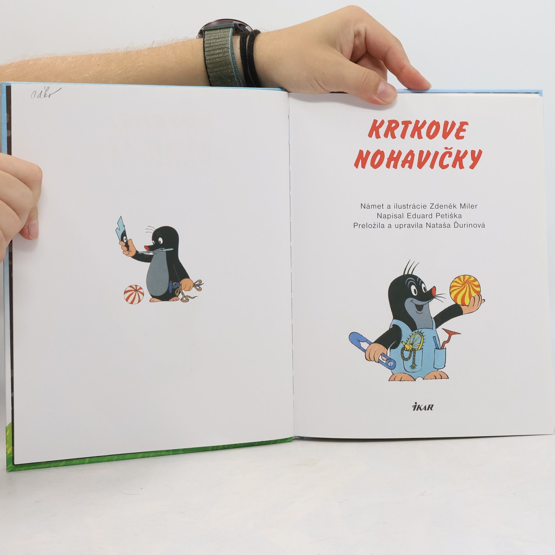 Zdeněk Miler Krtkove nohavičky