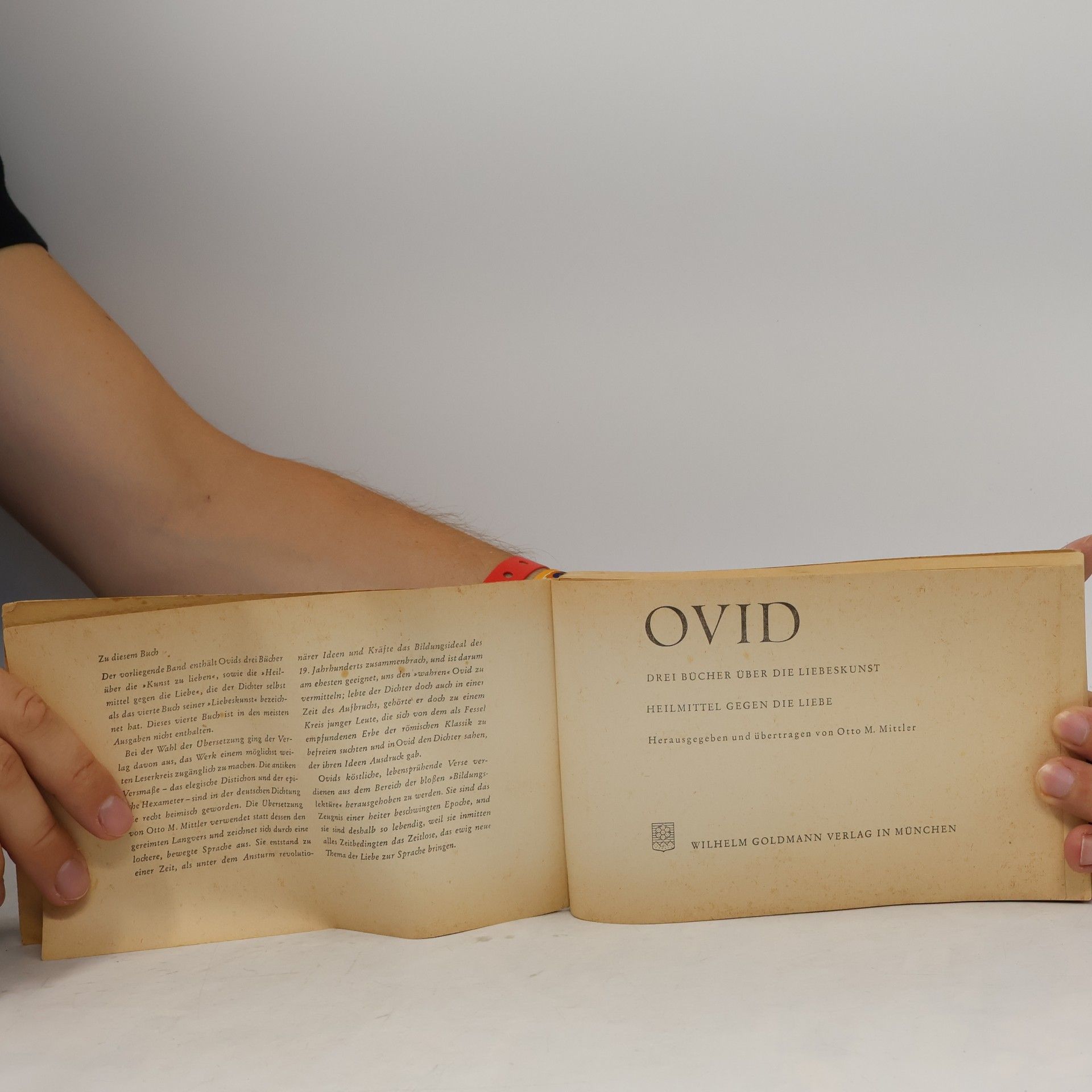 Ovid Liebeskunst