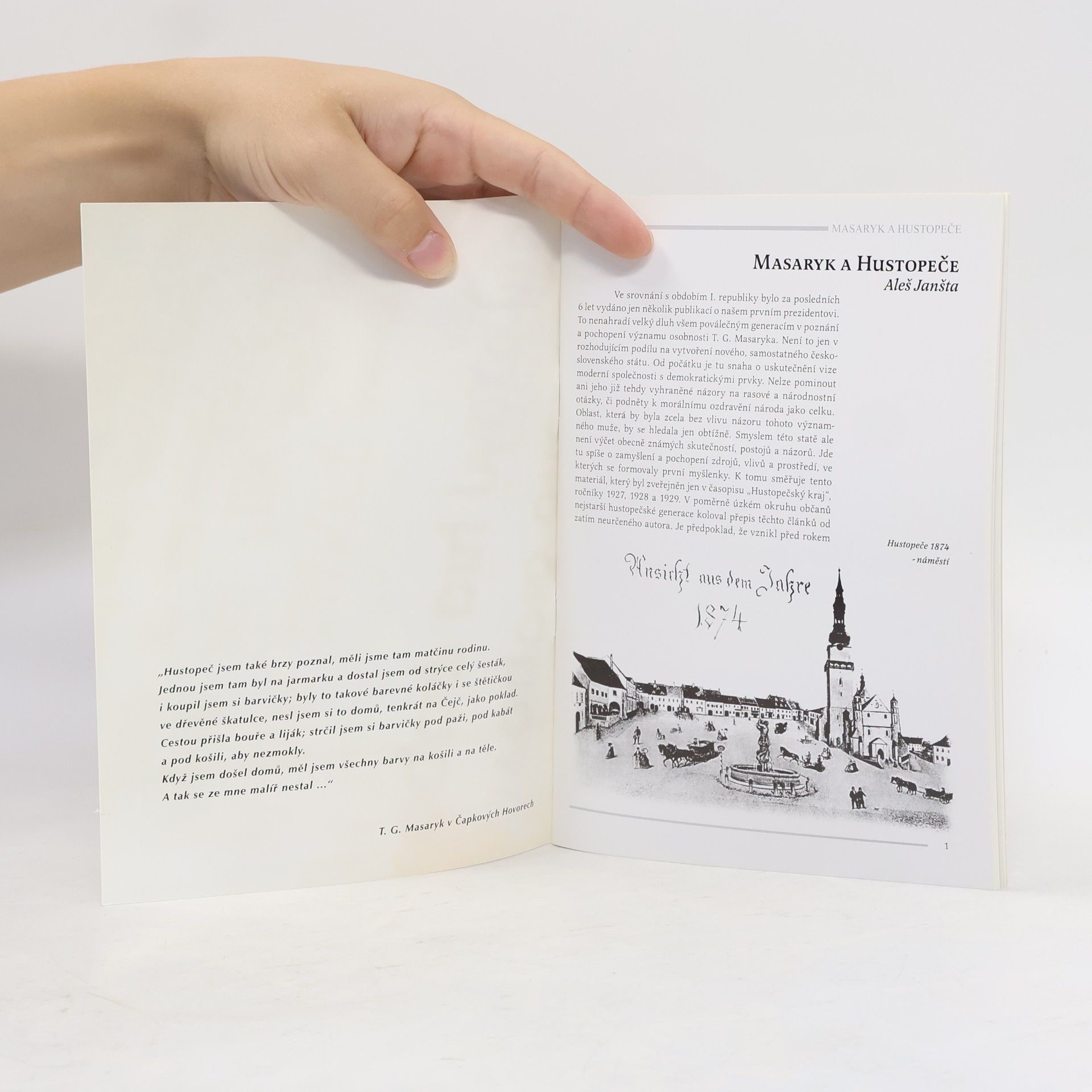 Kolektiv autorů Masaryk a Hustopeče