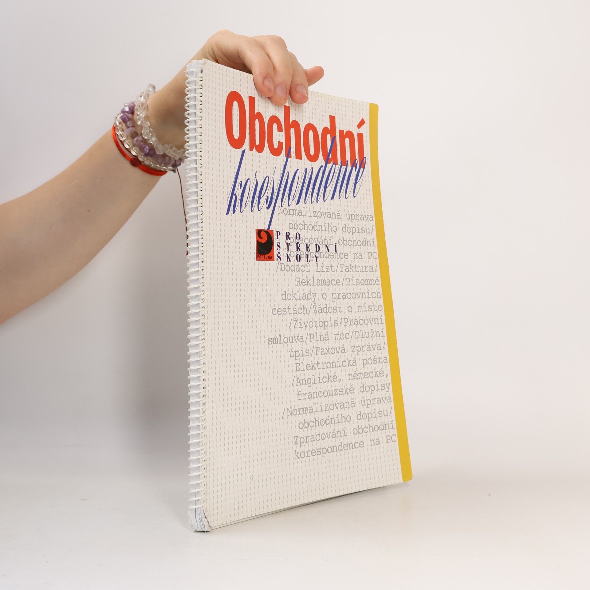 Obchodní korespondence pro střední školy