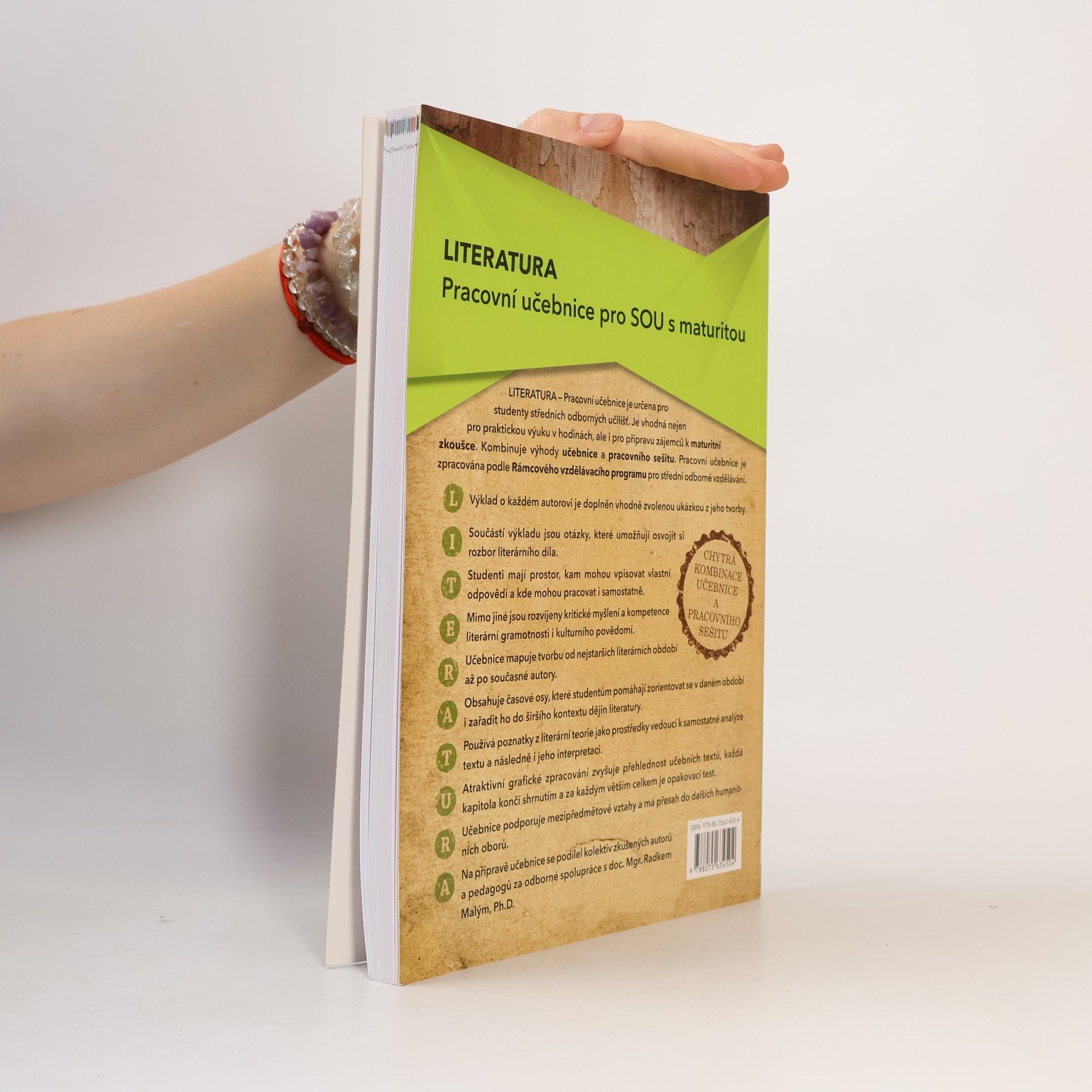 Kateřina Štrpková Literatura. Pracovní učebnice pro střední odborná učiliště s maturitou