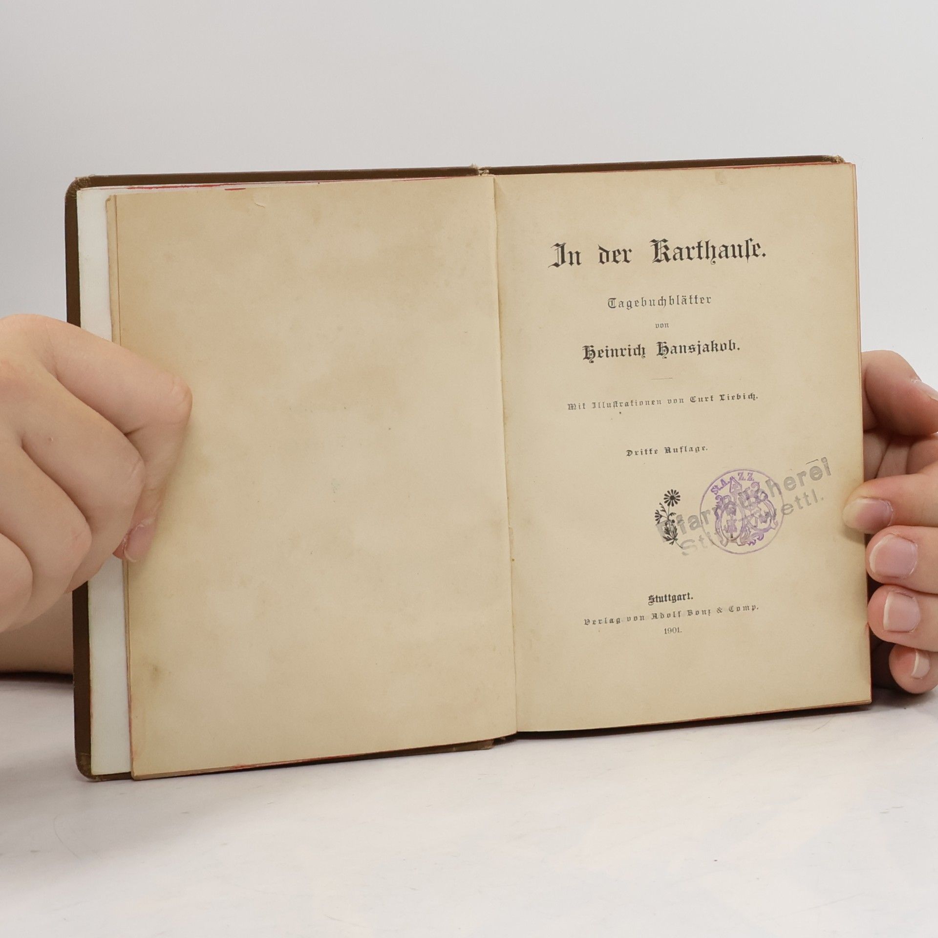 Heinrich Hansjakob In der Karthause