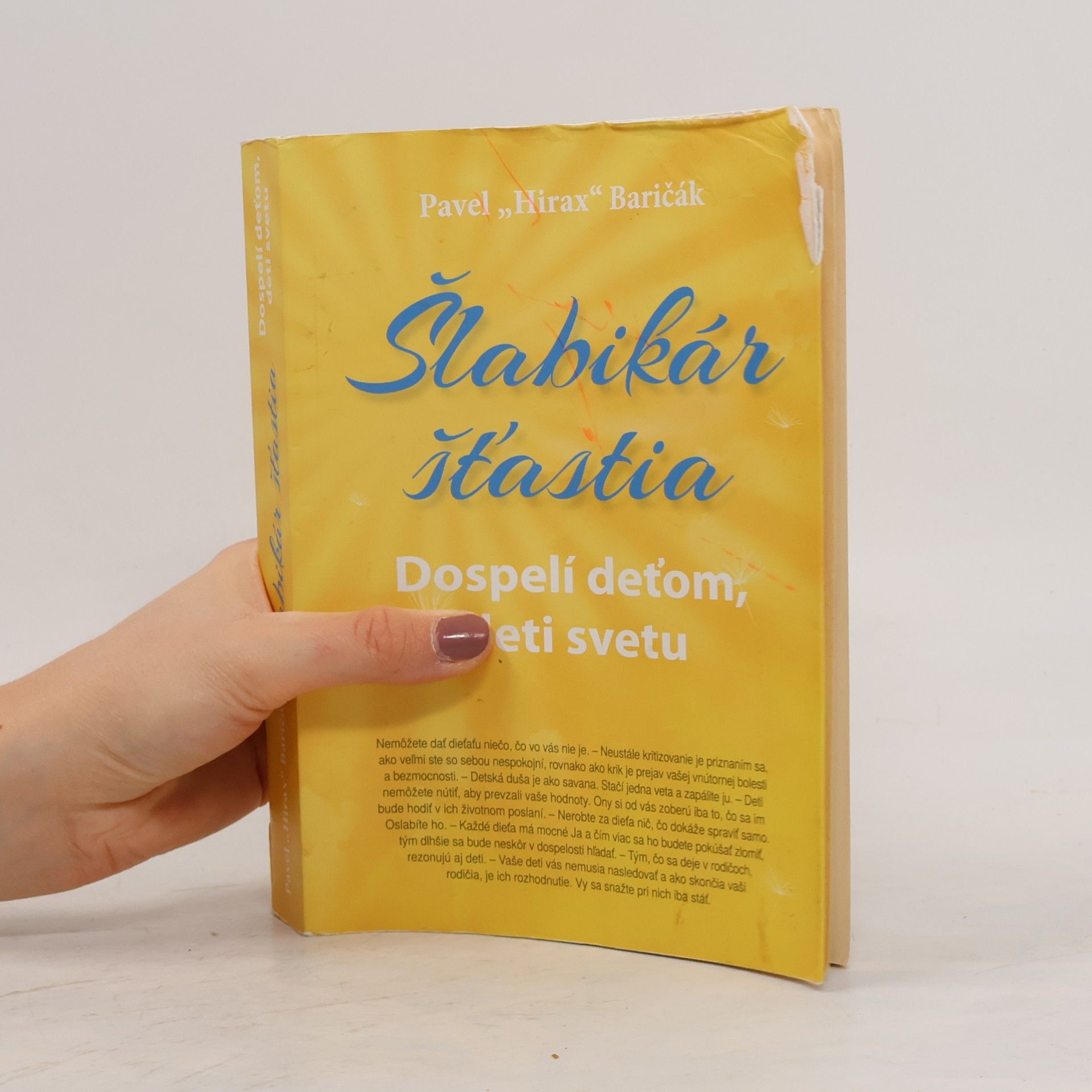 Pavel Hirax Baričák Šlabikár šťastia 3
