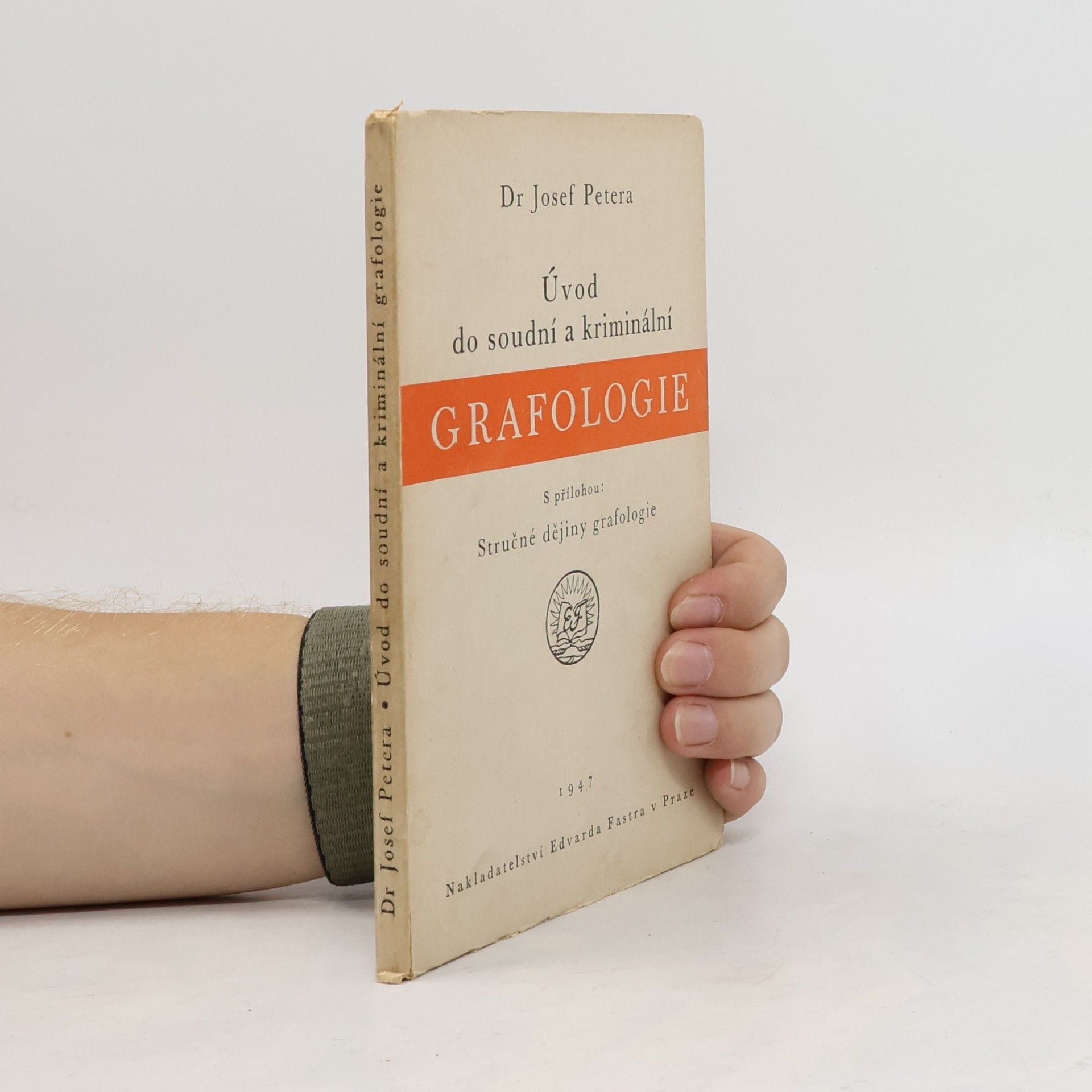 Josef Petera Úvod do soudní a kriminální grafologie
