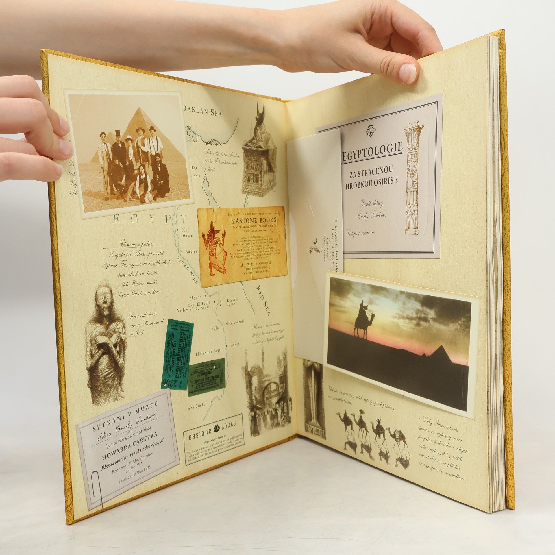 Emily Sands Egyptologie: Za ztracenou hrobkou Osirise