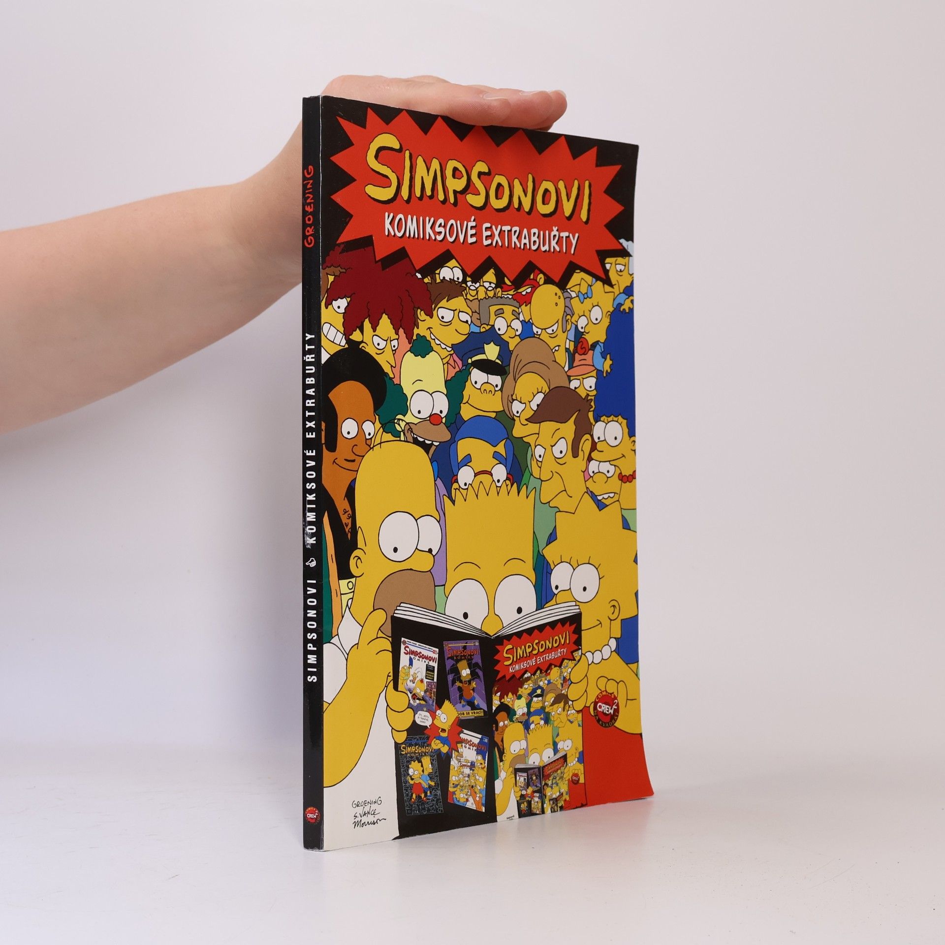 Steve Vance Simpsonovi: Komiksové extrabuřty