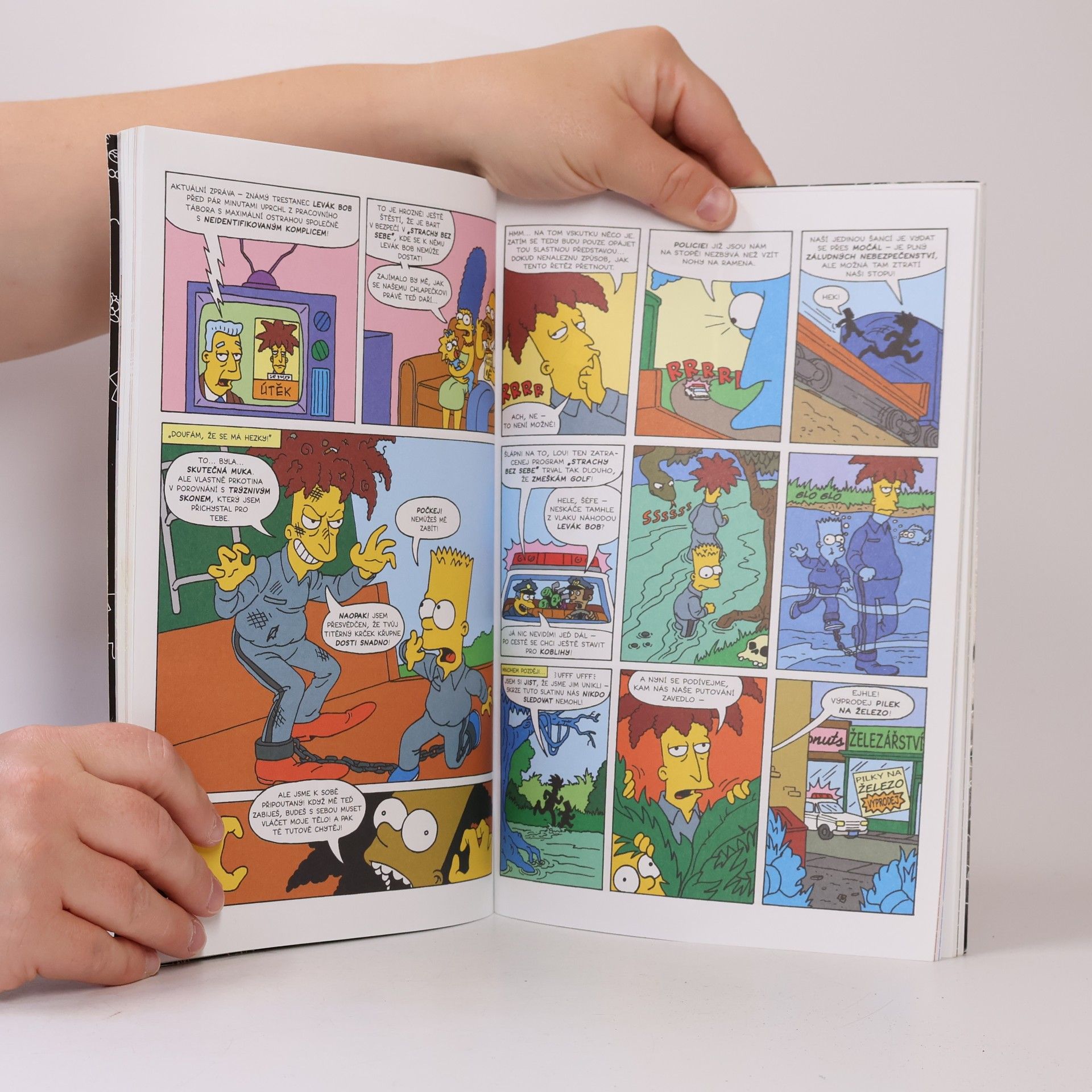 Steve Vance Simpsonovi: Komiksové extrabuřty