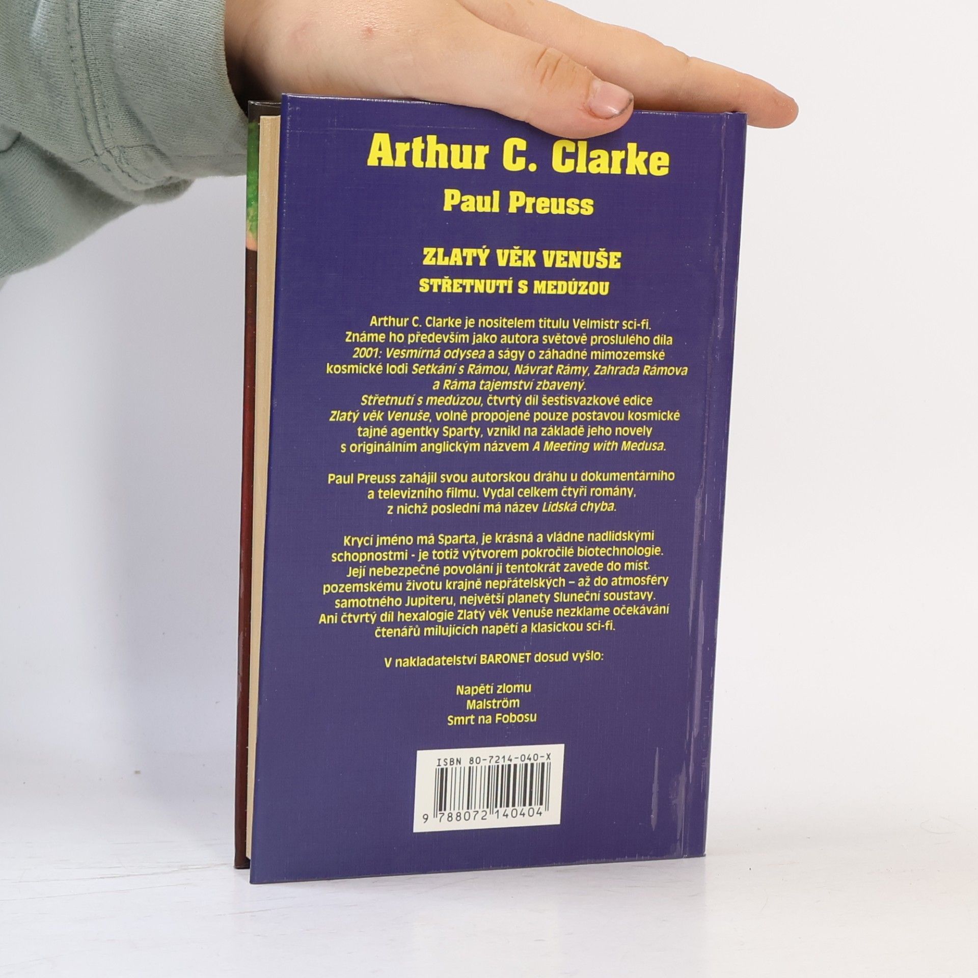 Arthur C. Clarke Zlatý věk Venuše. Střetnutí s medúzou. 4. díl.