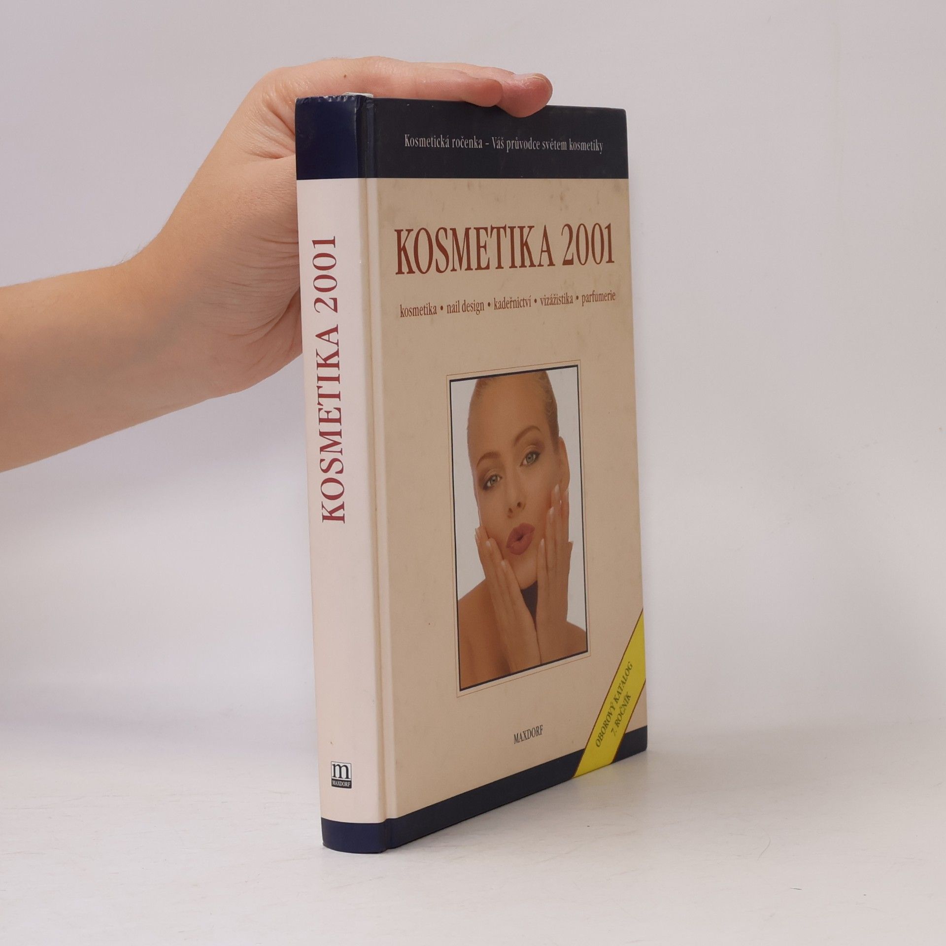 Kateřina Adámková Kosmetika 2001 : kosmetika, nail design, kadeřnictví, vizážistika, parfumerie. Oborový katalog 7. ročník