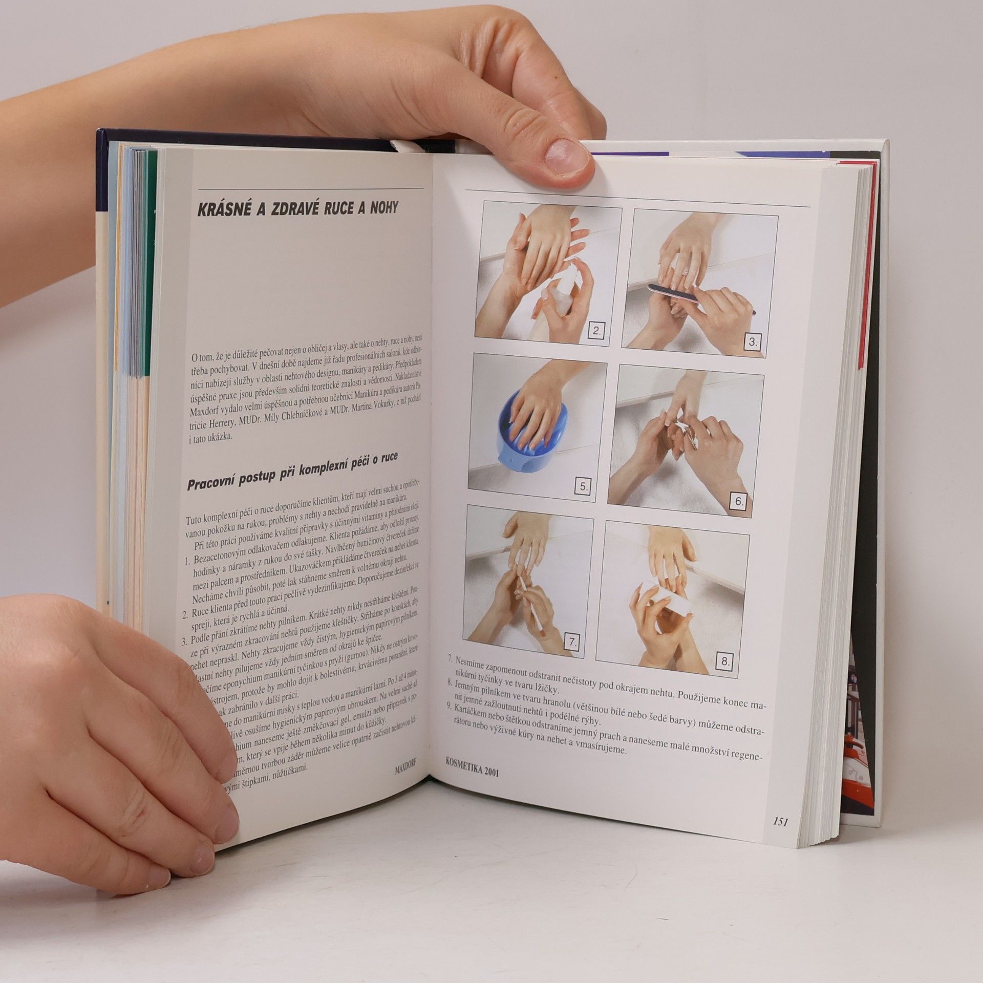 Kateřina Adámková Kosmetika 2001 : kosmetika, nail design, kadeřnictví, vizážistika, parfumerie. Oborový katalog 7. ročník