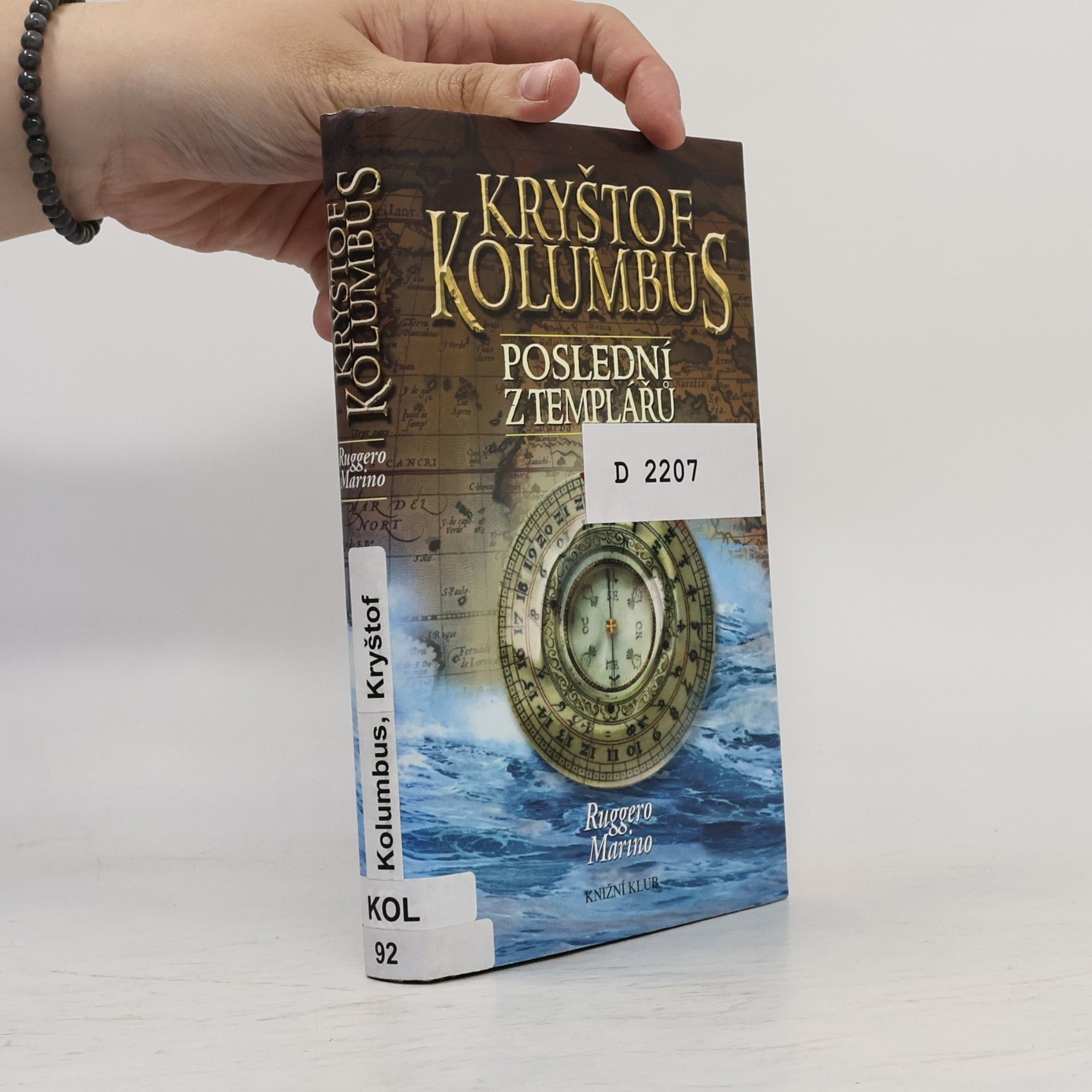 Ruggero Marino Kryštof Kolumbus. Poslední z templářů