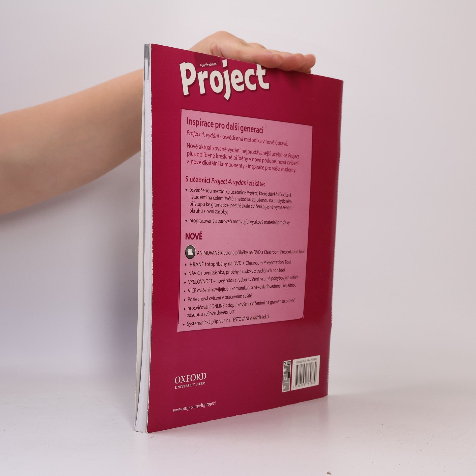 Tom Hutchinson Project 4. Pracovní sešit s poslechovým CD