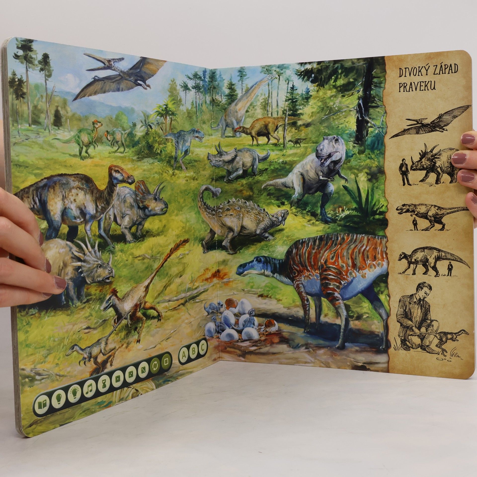 Štěpán Rak Kúzelné čítanie - Dinosaury