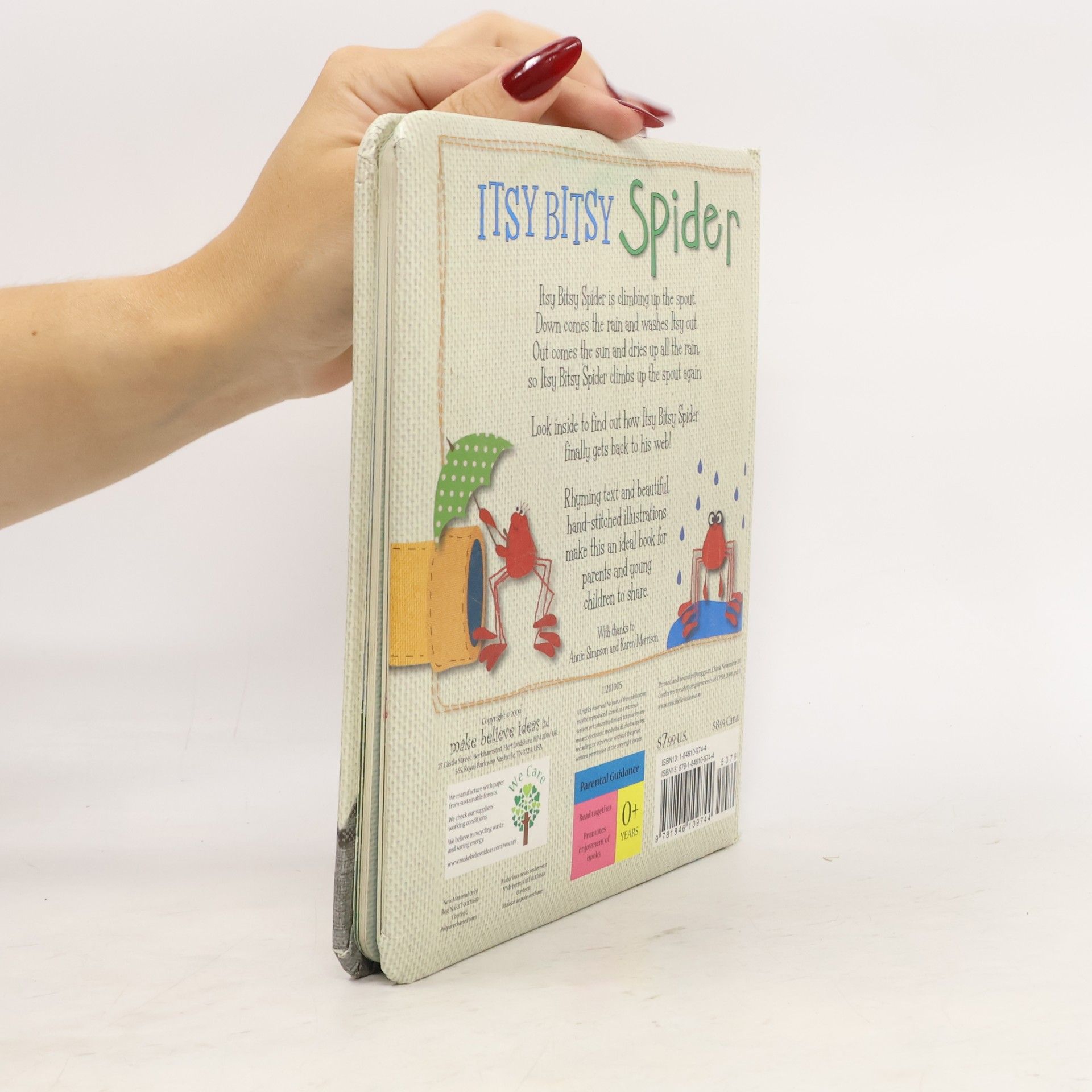 Kate Toms Itsy Bitsy Spider