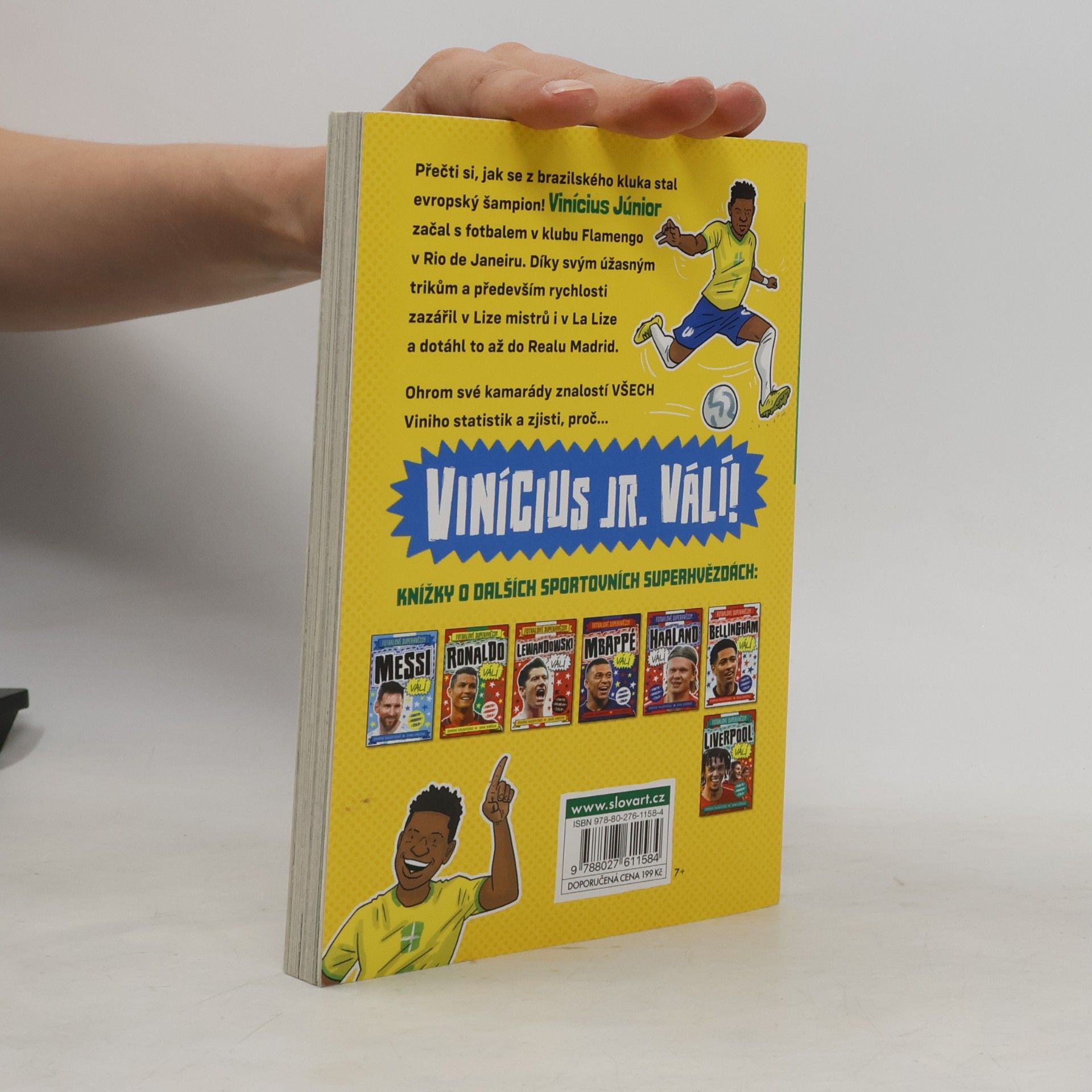 Simon Mugford Fotbalové superhvězdy. Vinícius Jr. válí