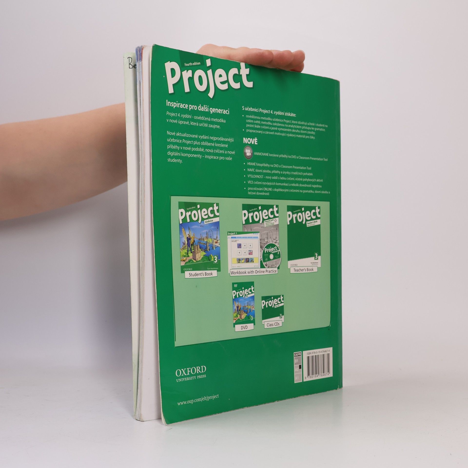 Tom Hutchinson Project 3 : fourth edition. Učebnice