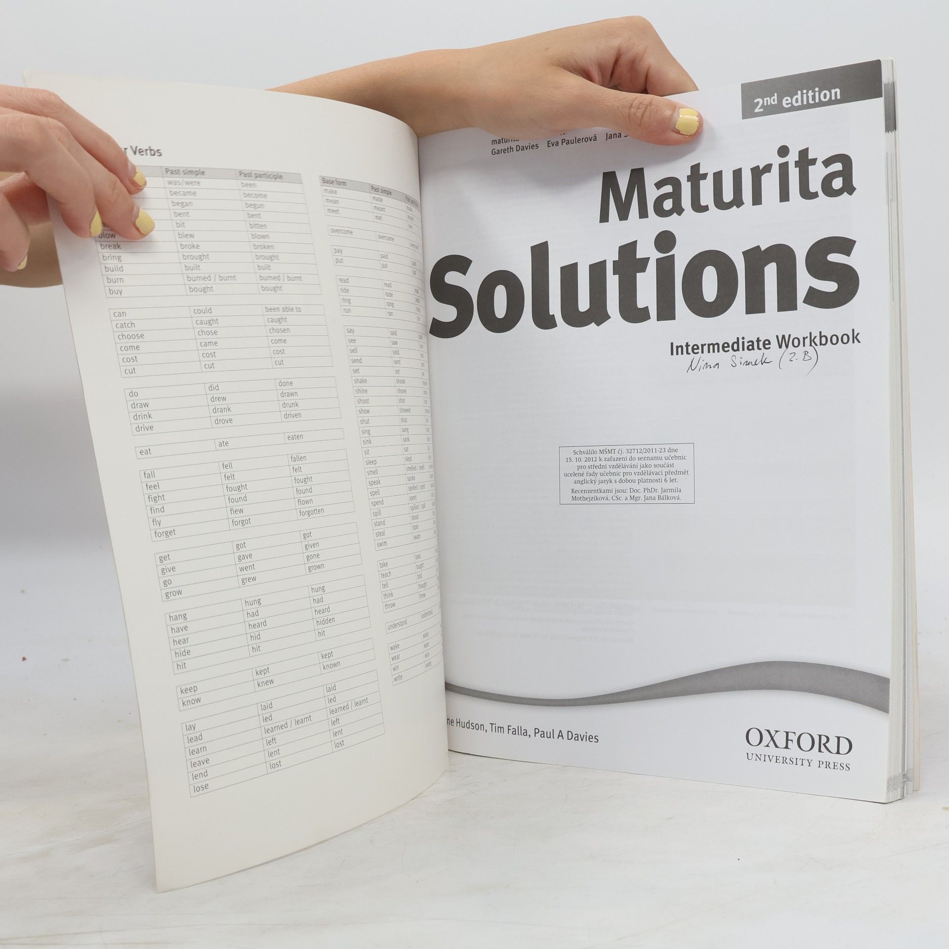 Jane Hudson Maturita solutions: Workbook: Intermediate