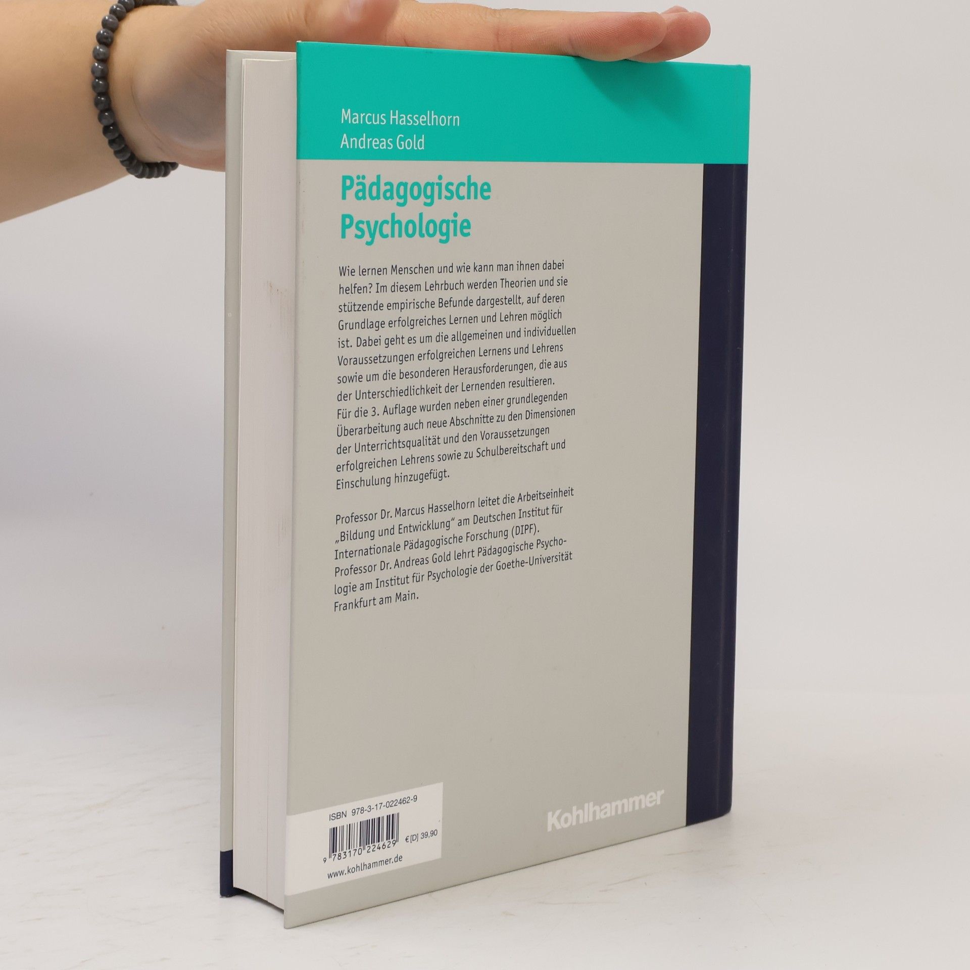Marcus Hasselhorn Pädagogische Psychologie