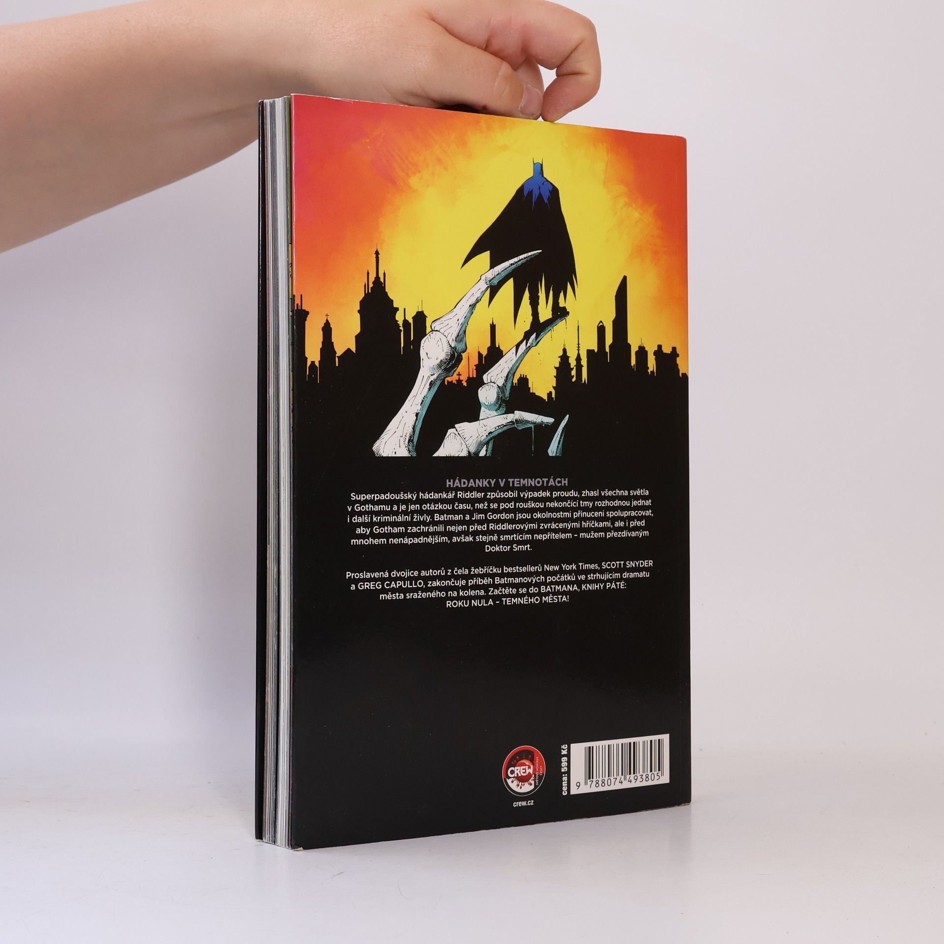Scott Snyder Batman: Rok nula - Temné město