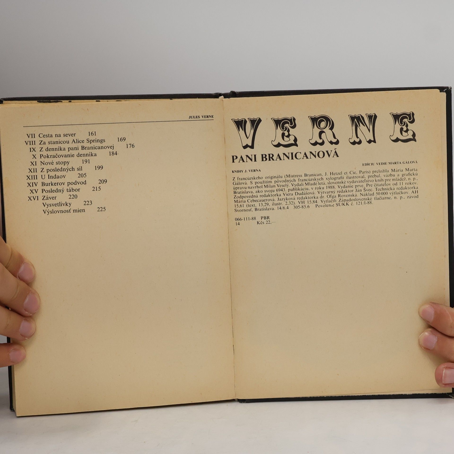 Jules Verne Pani Branicanová