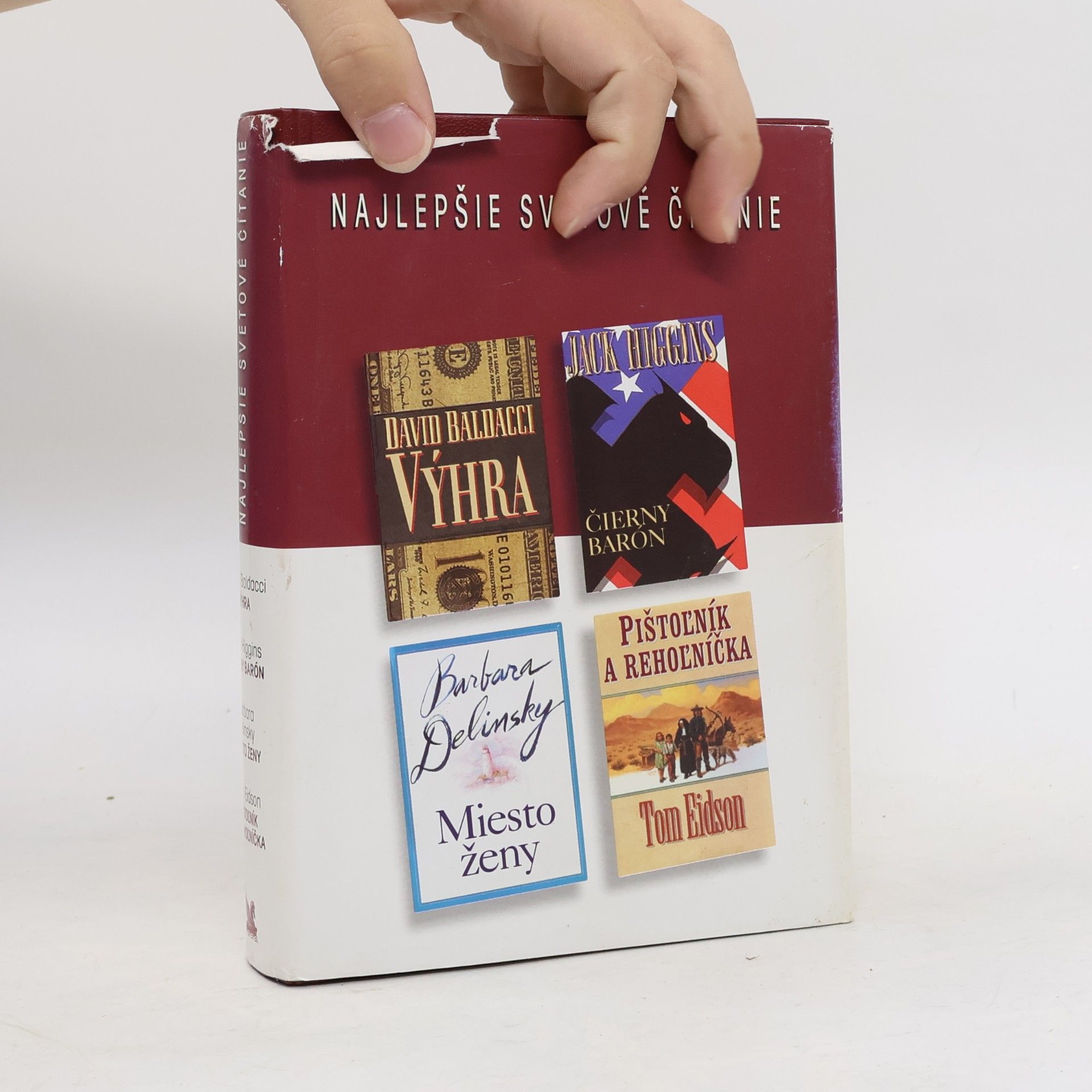 Various authors Nejlepšie svetové čítanie: Výhra. Čierny barón. Miesto ženy. Pištoľník a rehoľníčka