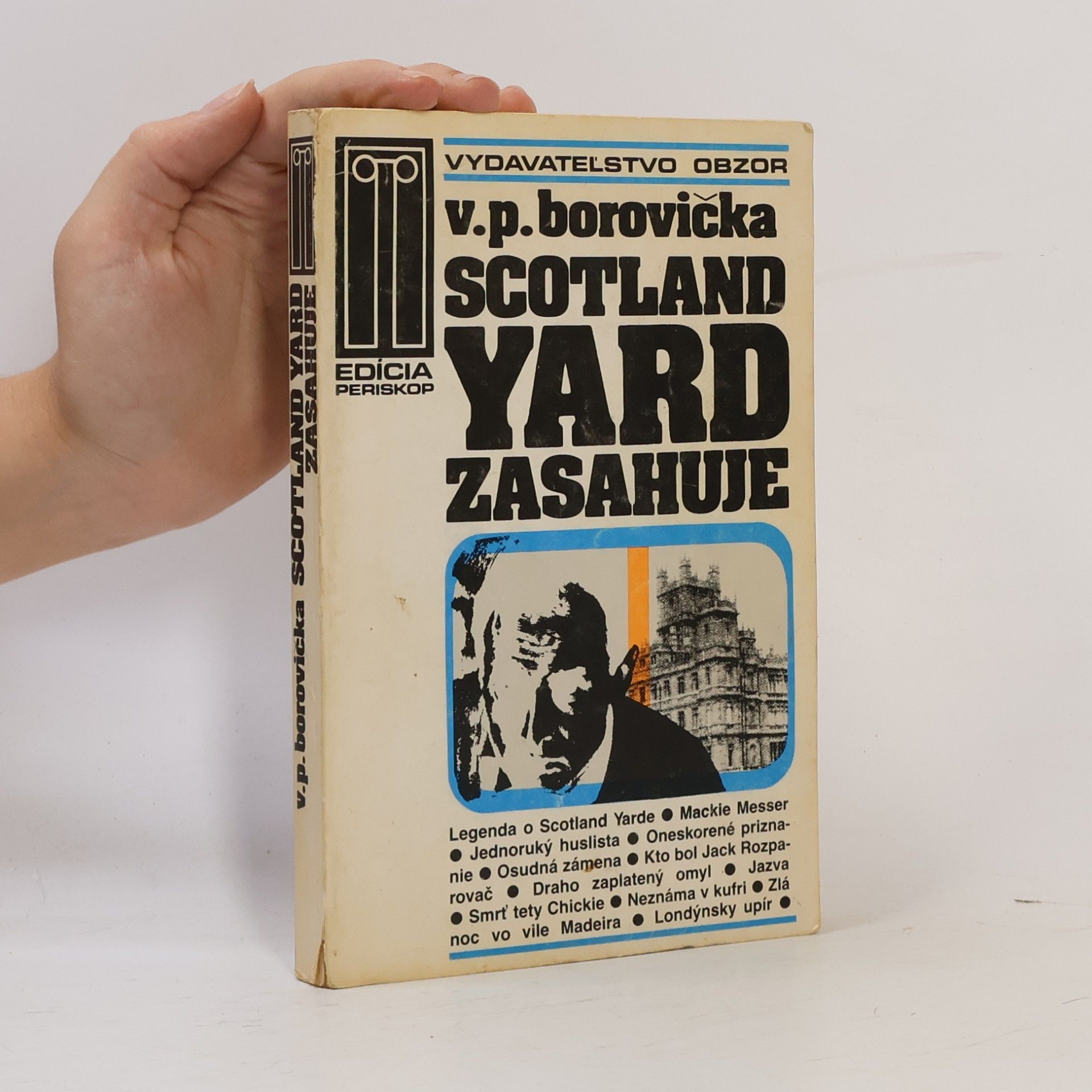 Václav Pavel Borovička Scotland Yard zasahuje