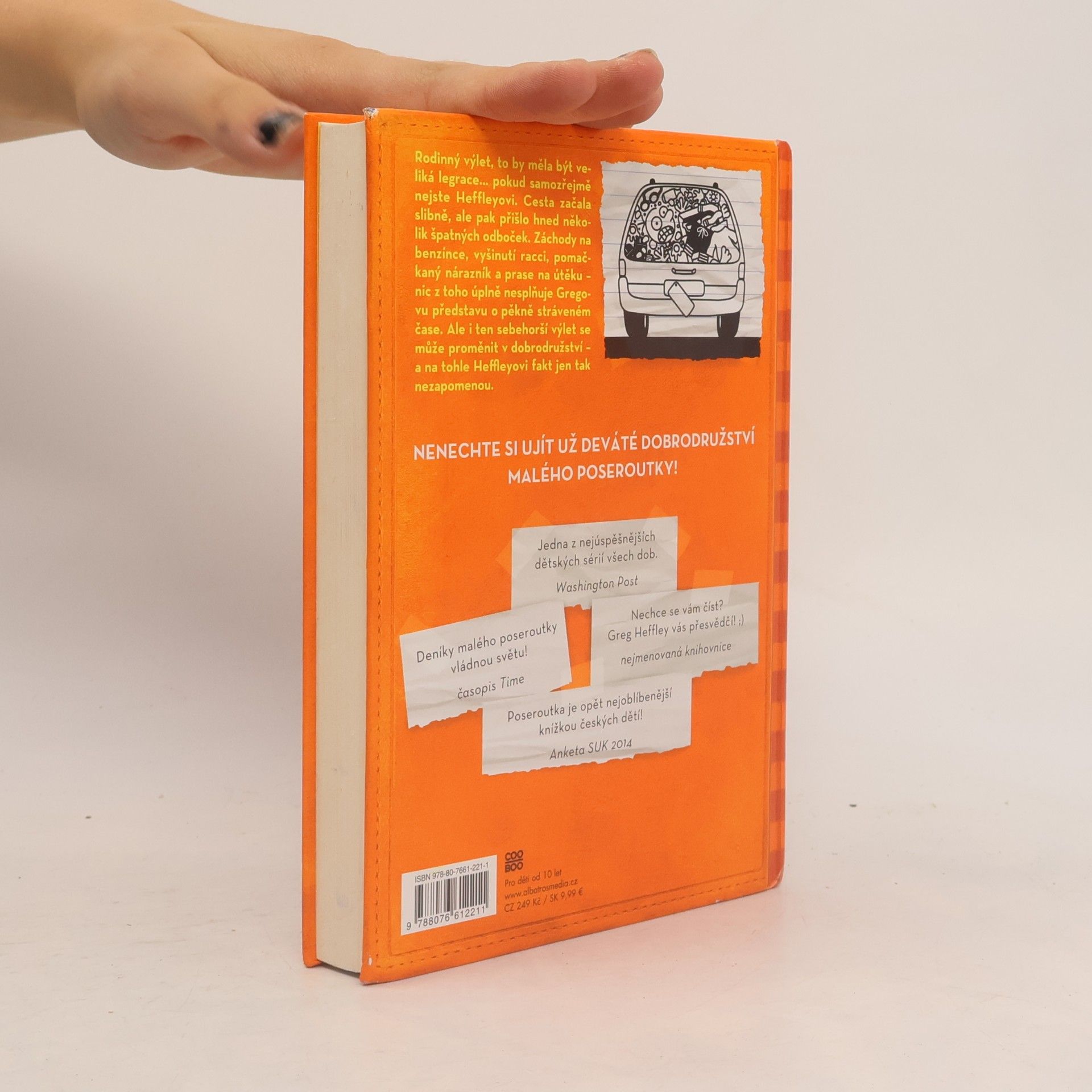 Jeff Kinney Deník malého poseroutky 9. Výlet za všechny peníze