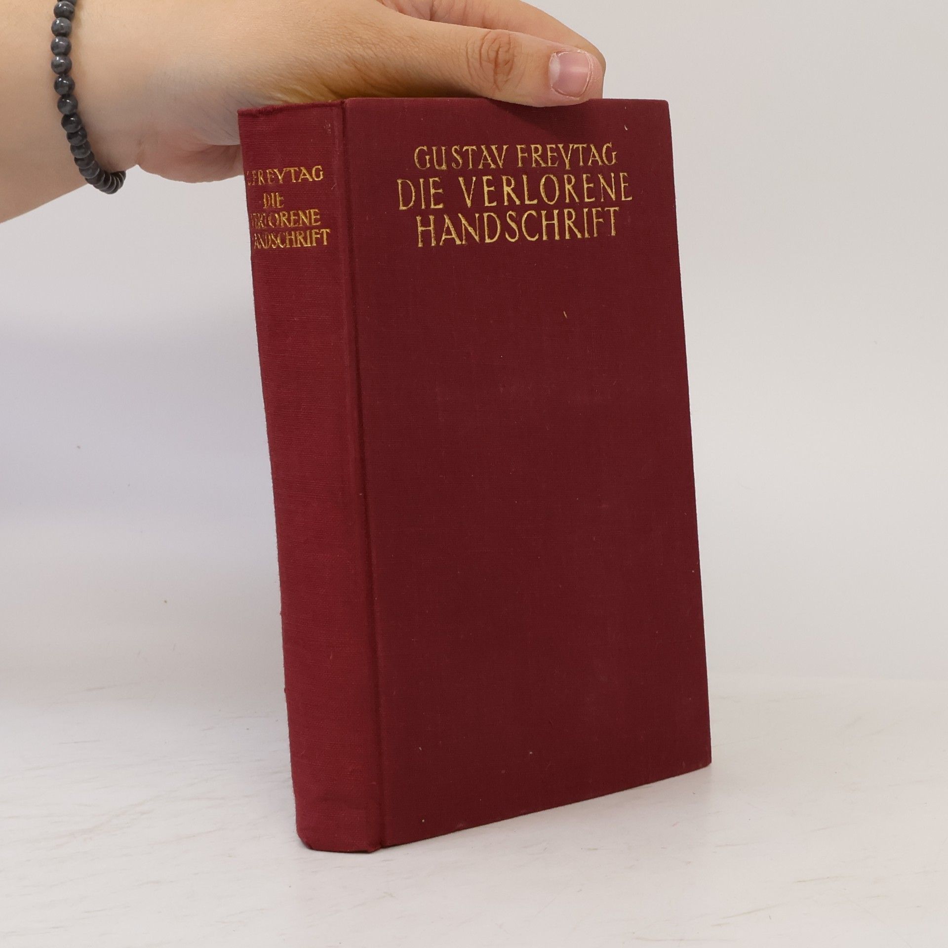 Gustav Freytag Die verlorene Handschrift